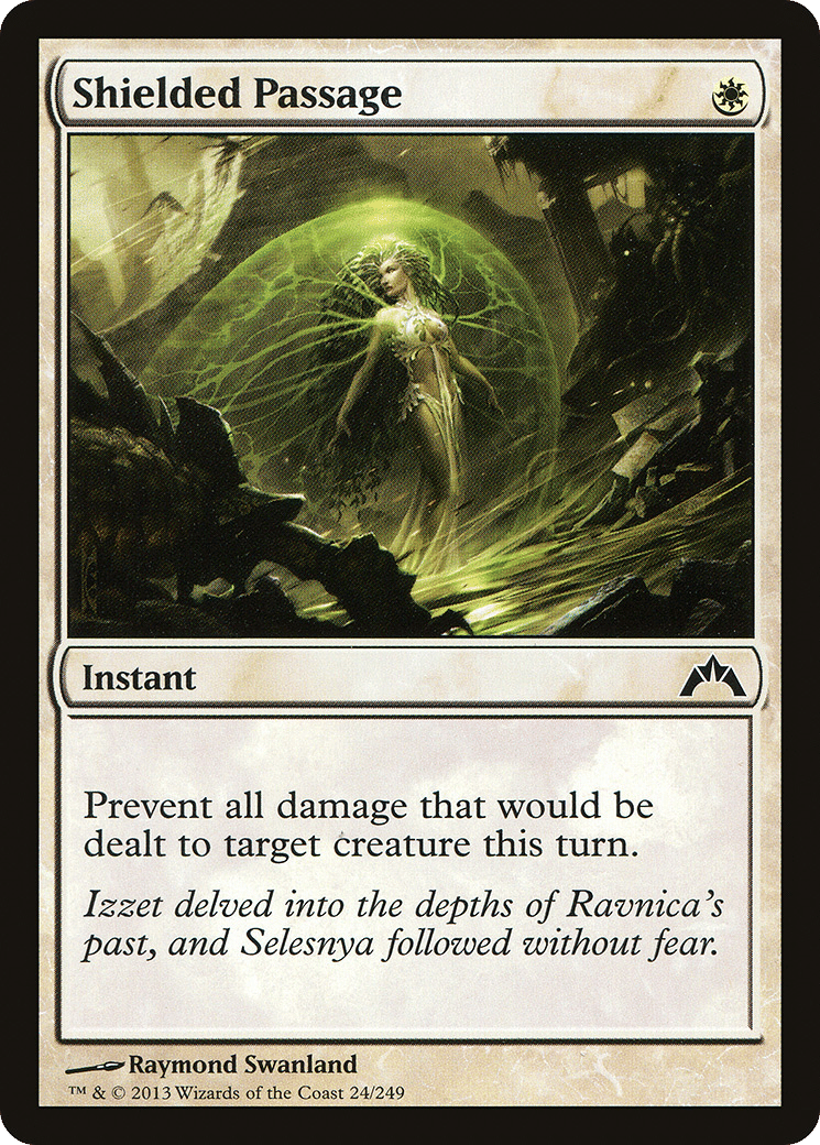 Shielded Passage — Gatecrash — Magic: The Gathering
