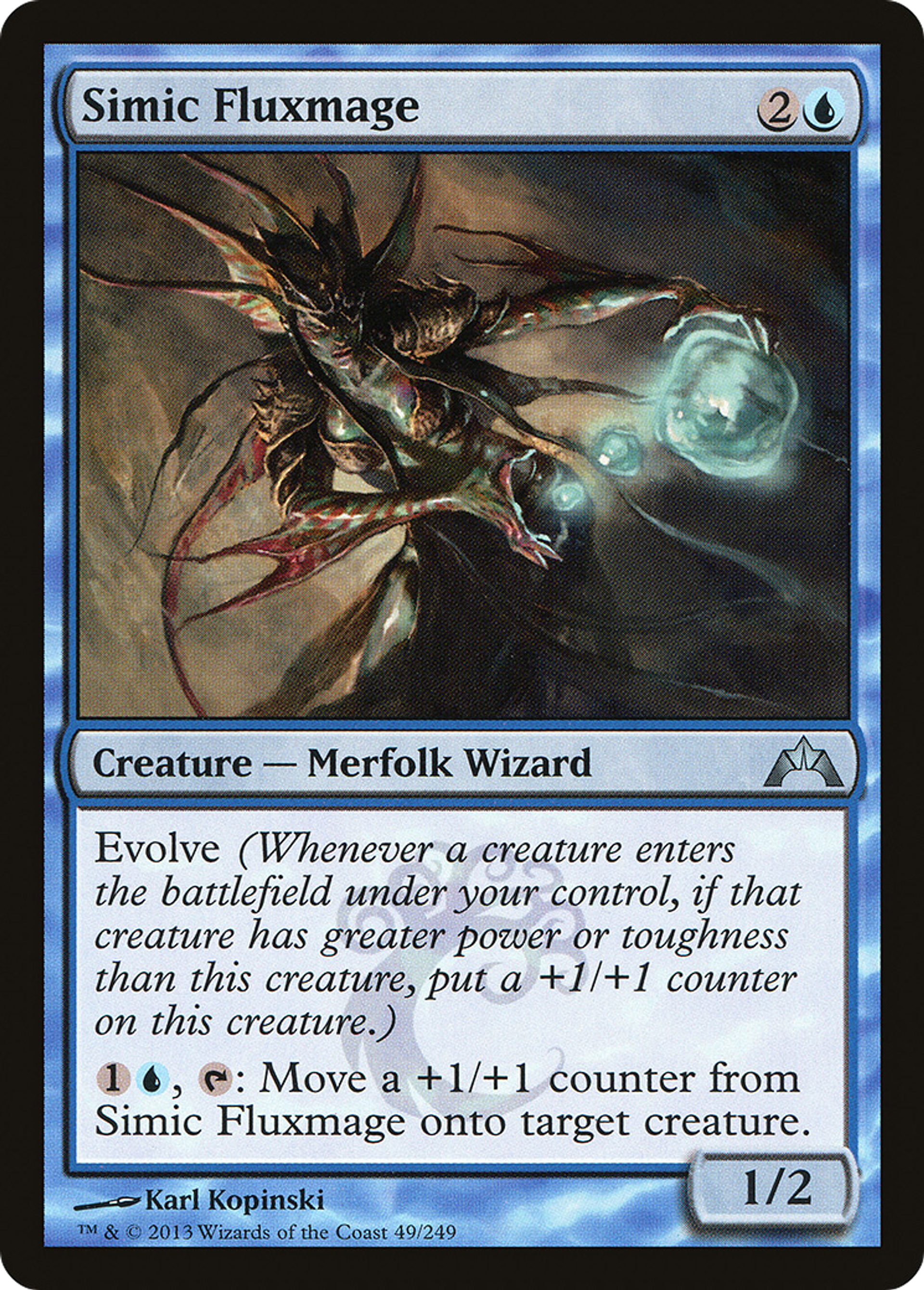 Simic Fluxmage — Gatecrash — Magic: The Gathering