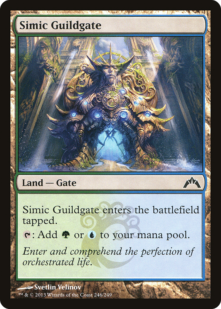 Simic Guildgate — Gatecrash — Magic: The Gathering