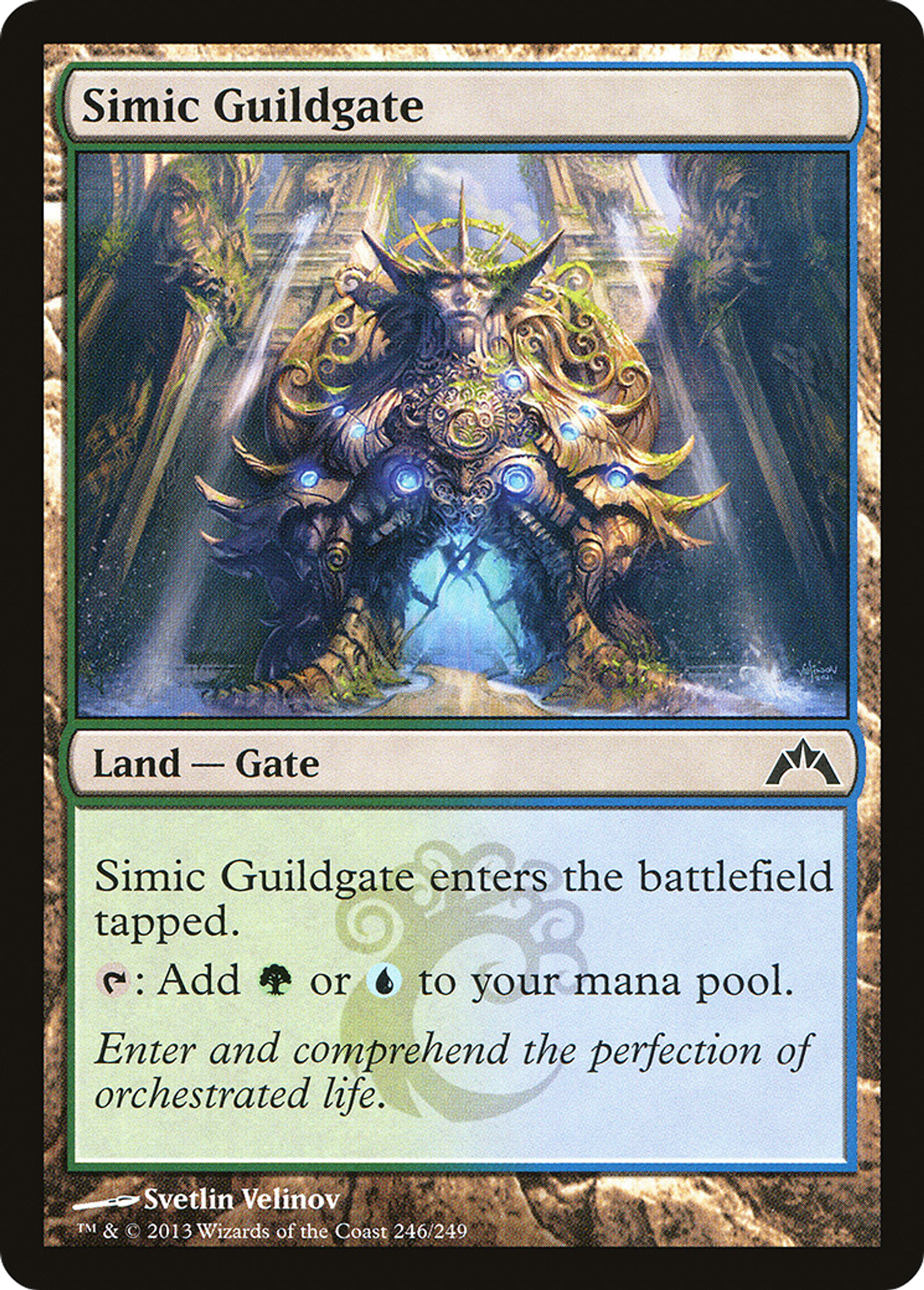 Simic Guildgate — Gatecrash — Magic: The Gathering