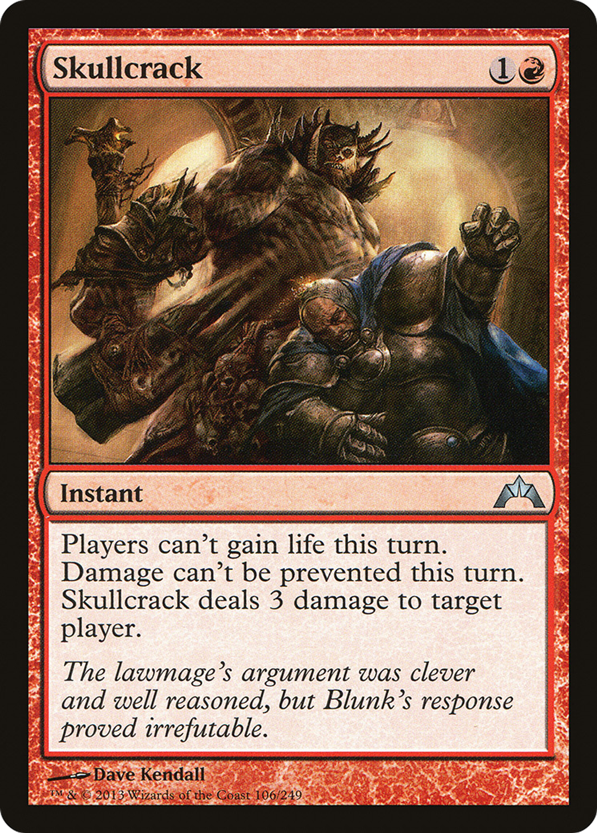 Skullcrack — Gatecrash — Magic: The Gathering