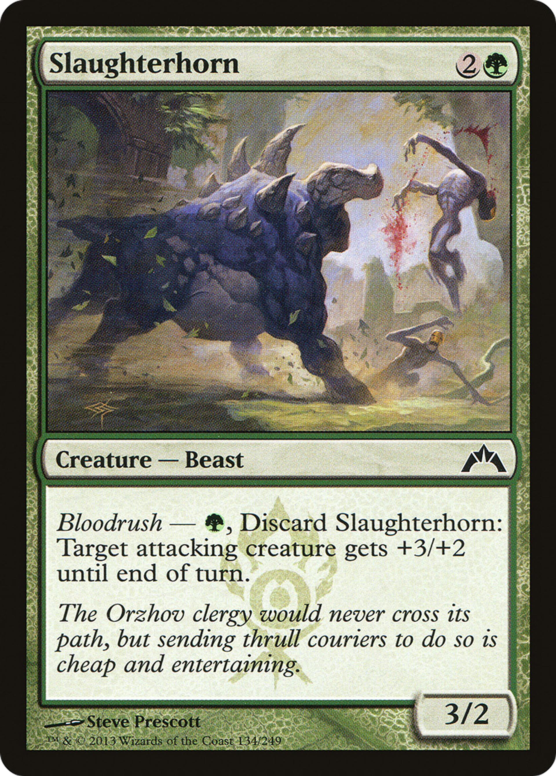 Slaughterhorn — Gatecrash — Magic: The Gathering