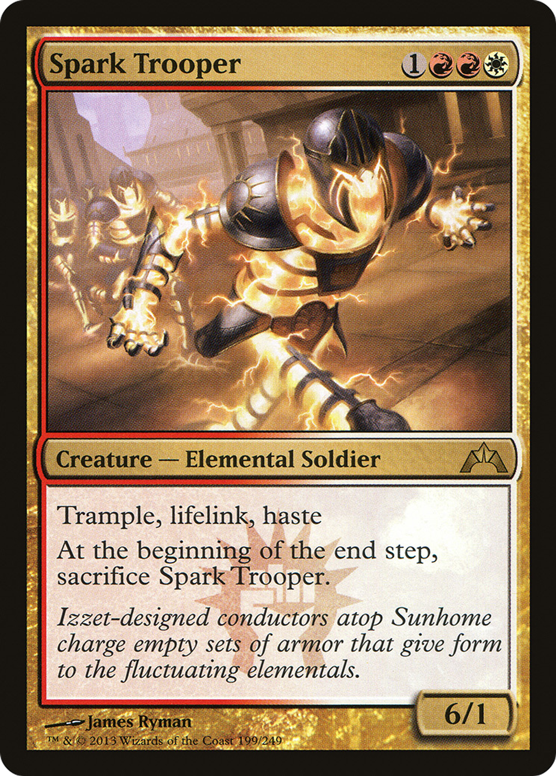Spark Trooper — Gatecrash — Magic: The Gathering