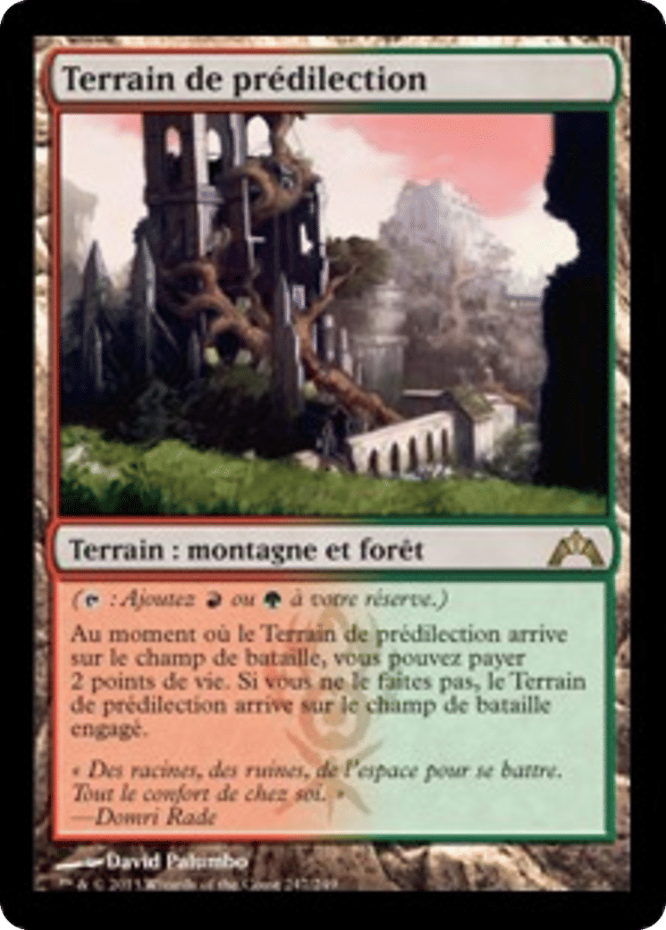 Terrain de prédilection — Gatecrash — Magic: The Gathering