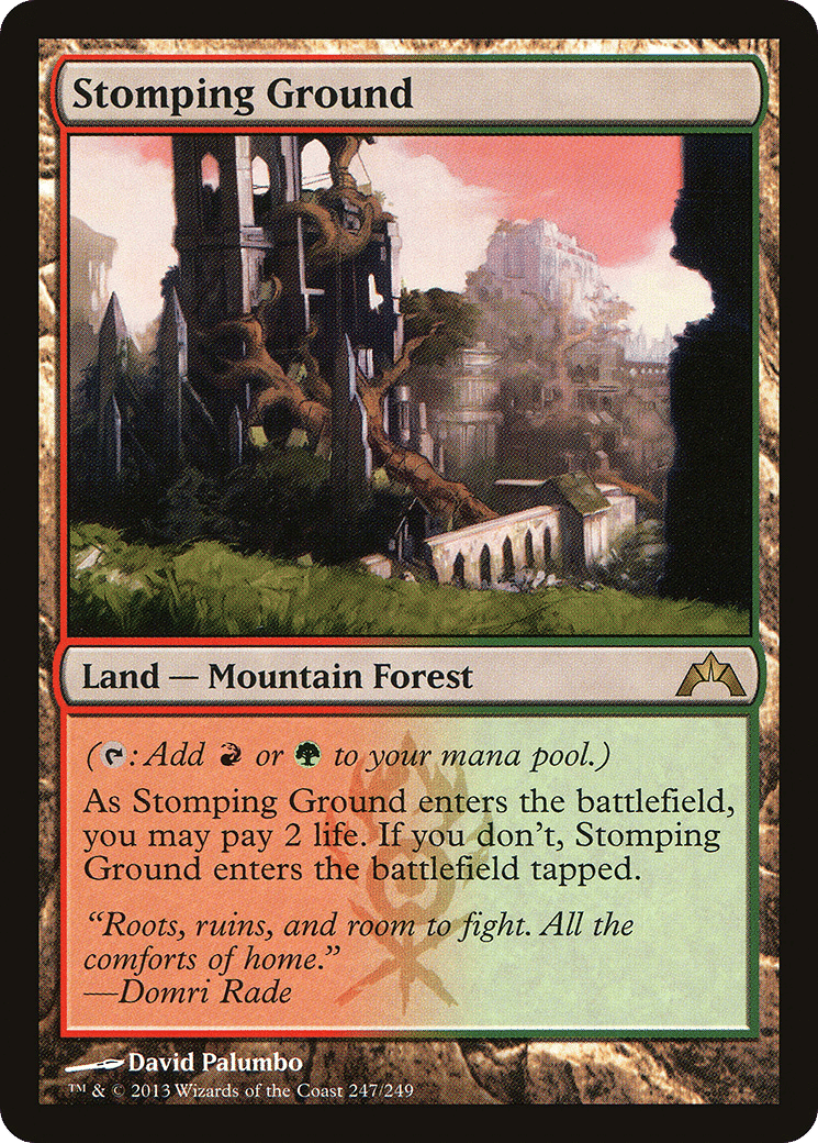 Stomping Ground — Gatecrash — Magic: The Gathering