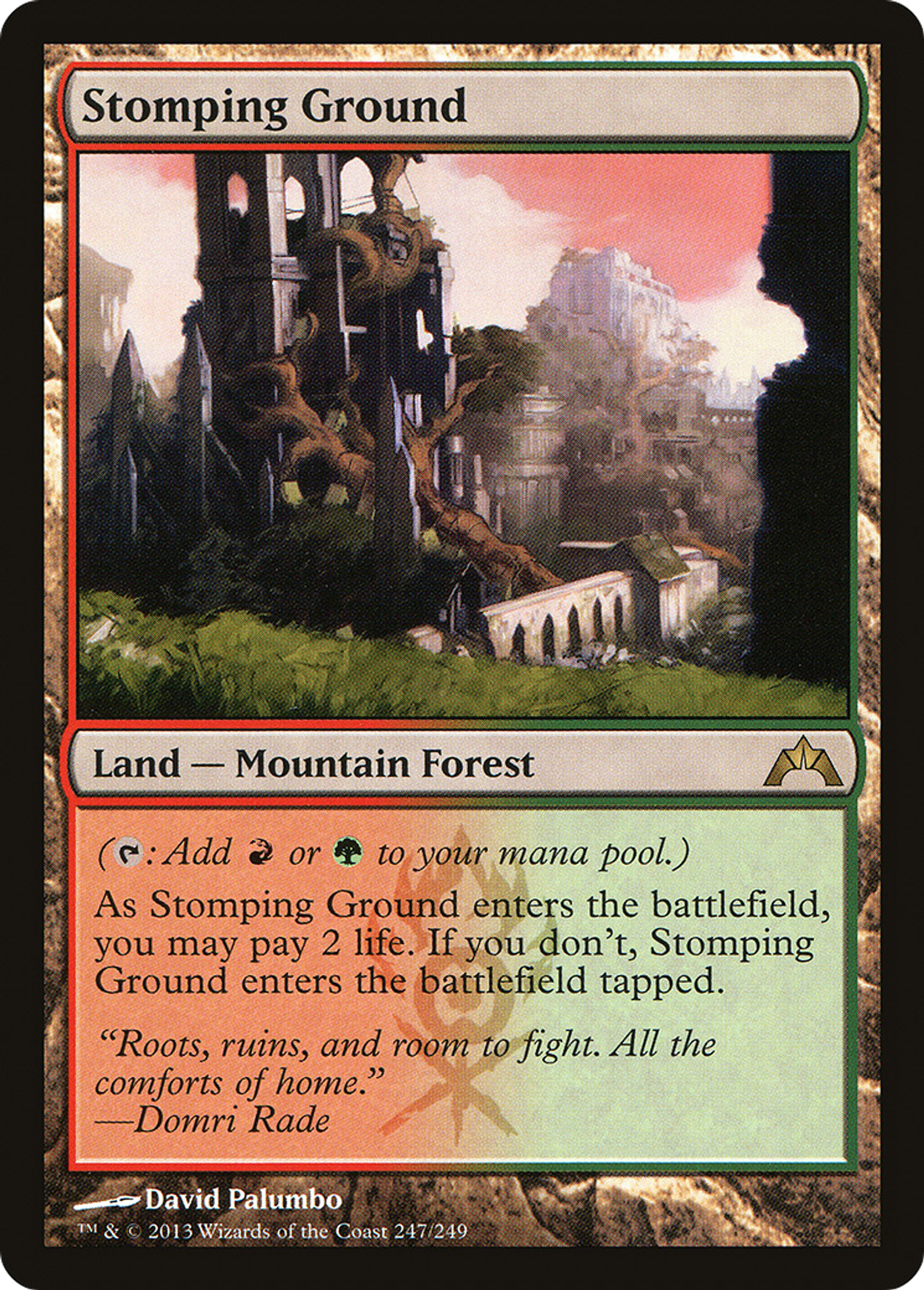 Stomping Ground — Gatecrash — Magic: The Gathering