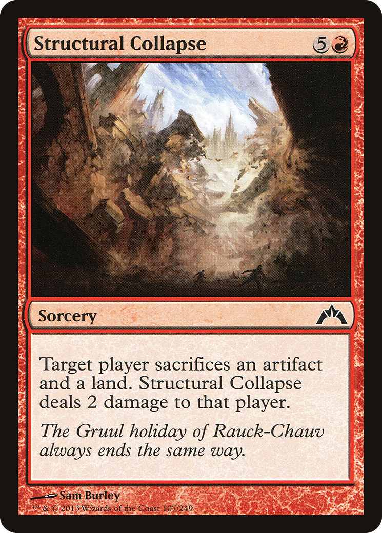 Structural Collapse — Gatecrash — Magic: The Gathering