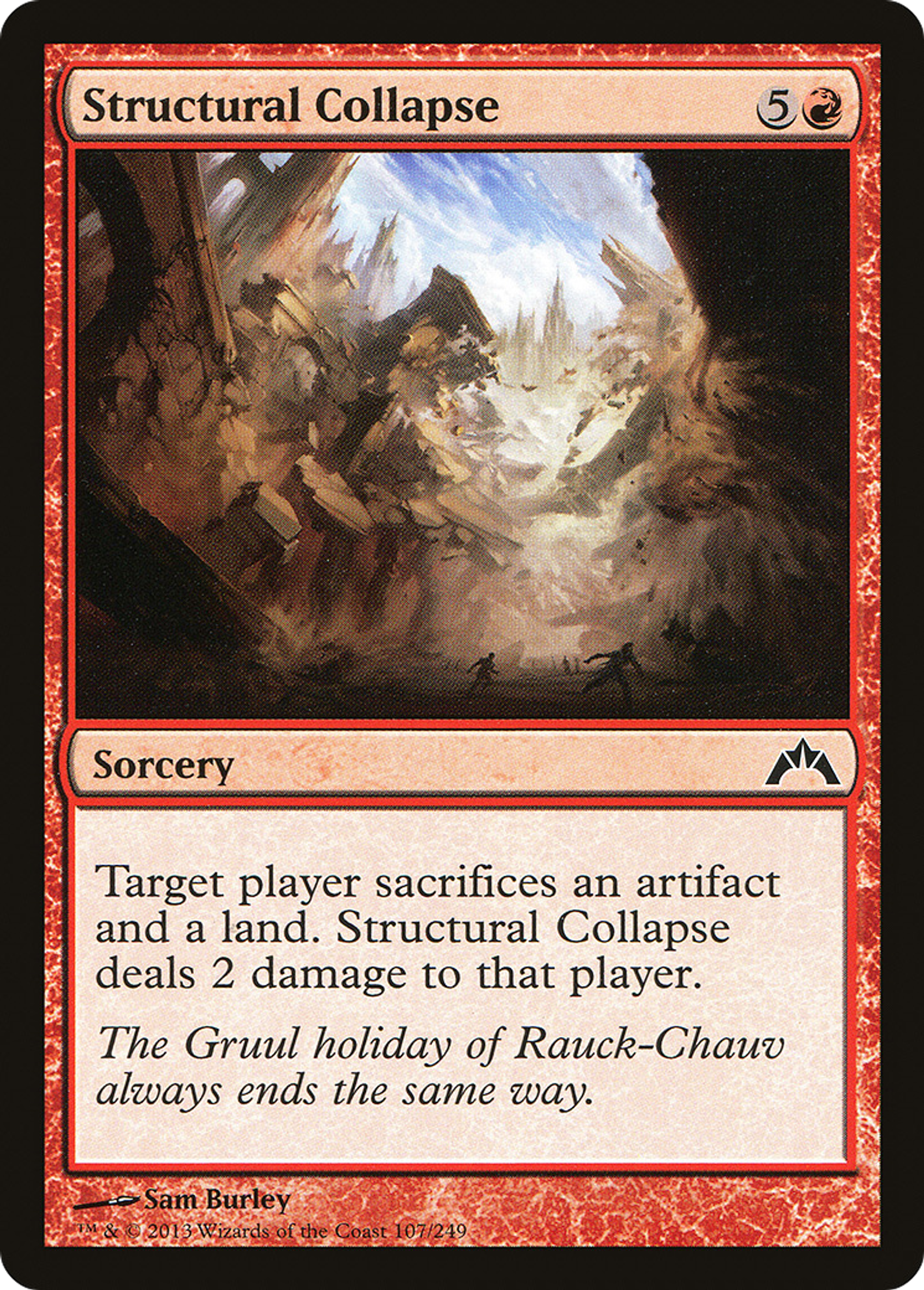 Structural Collapse — Gatecrash — Magic: The Gathering