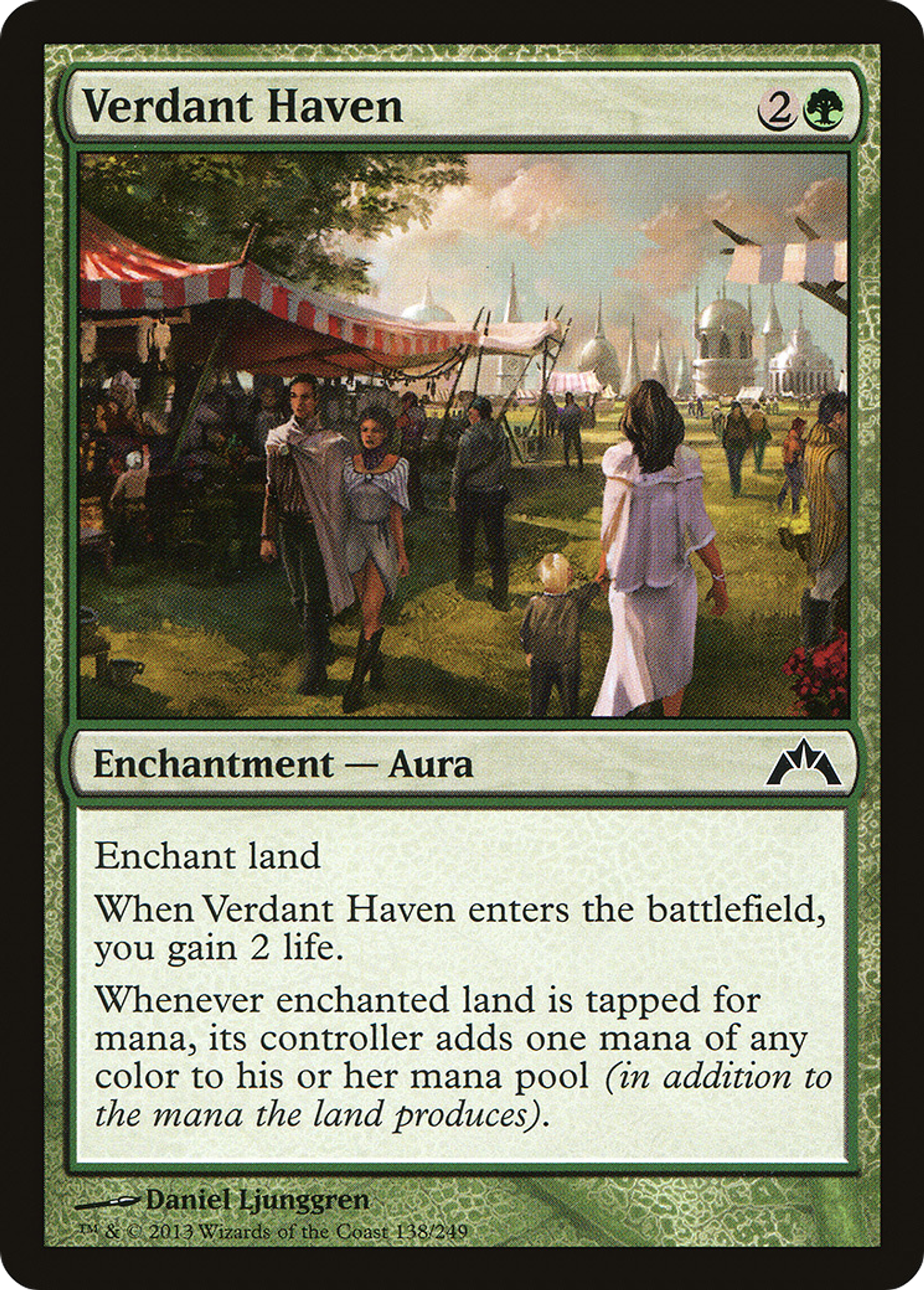 Verdant Haven — Gatecrash — Magic: The Gathering
