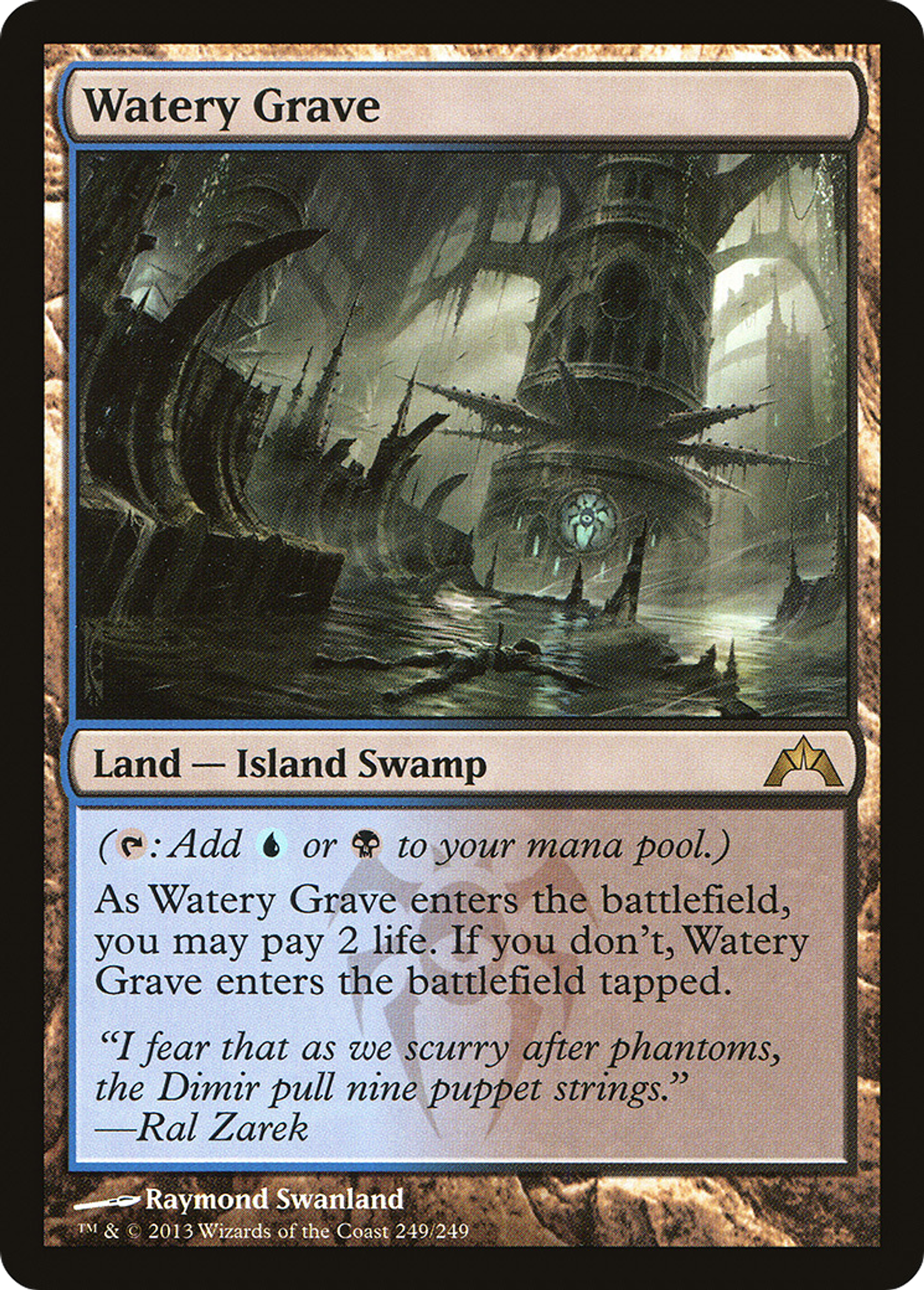 Watery Grave — Gatecrash — Magic: The Gathering