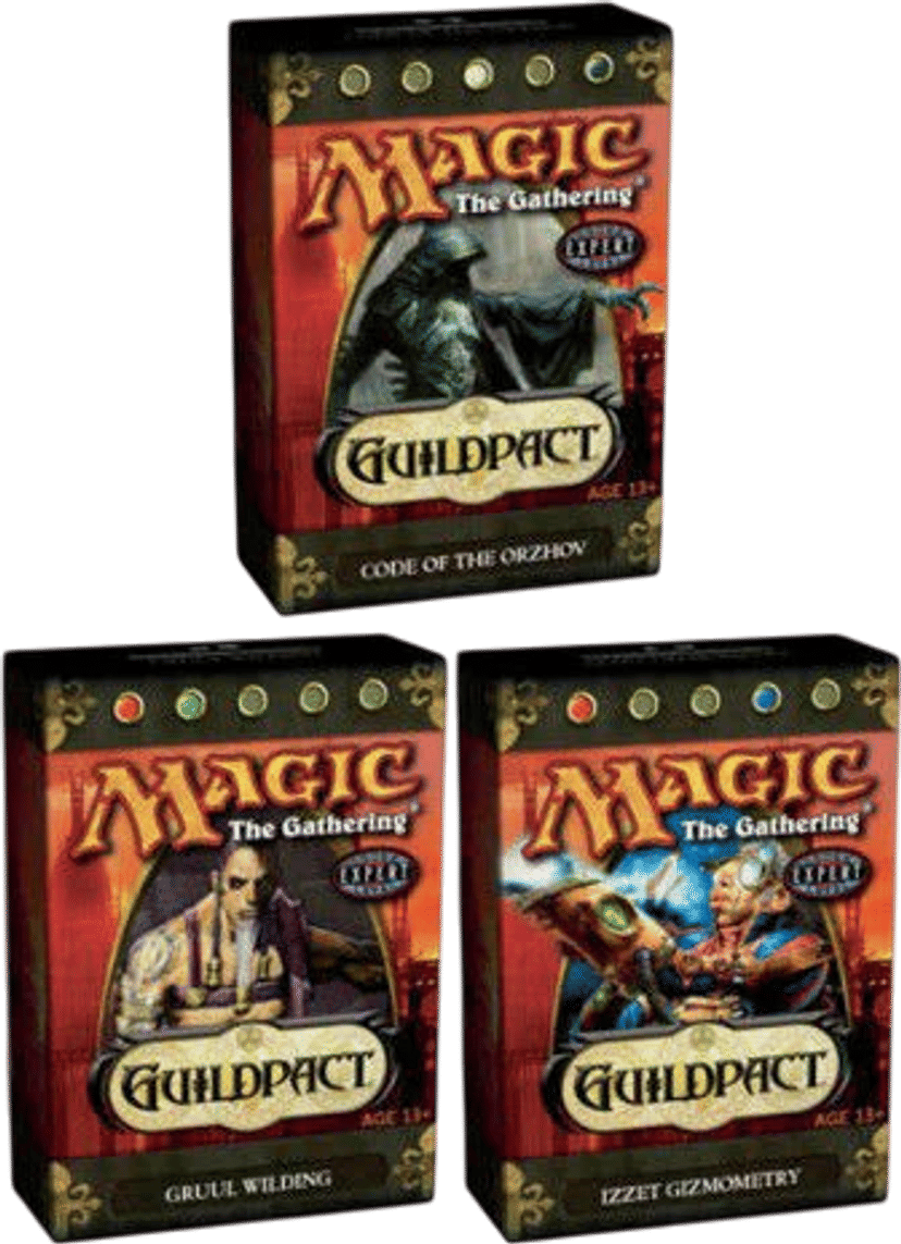 Guildpact Theme Deck Display from Guildpact - Magic: The Gathering