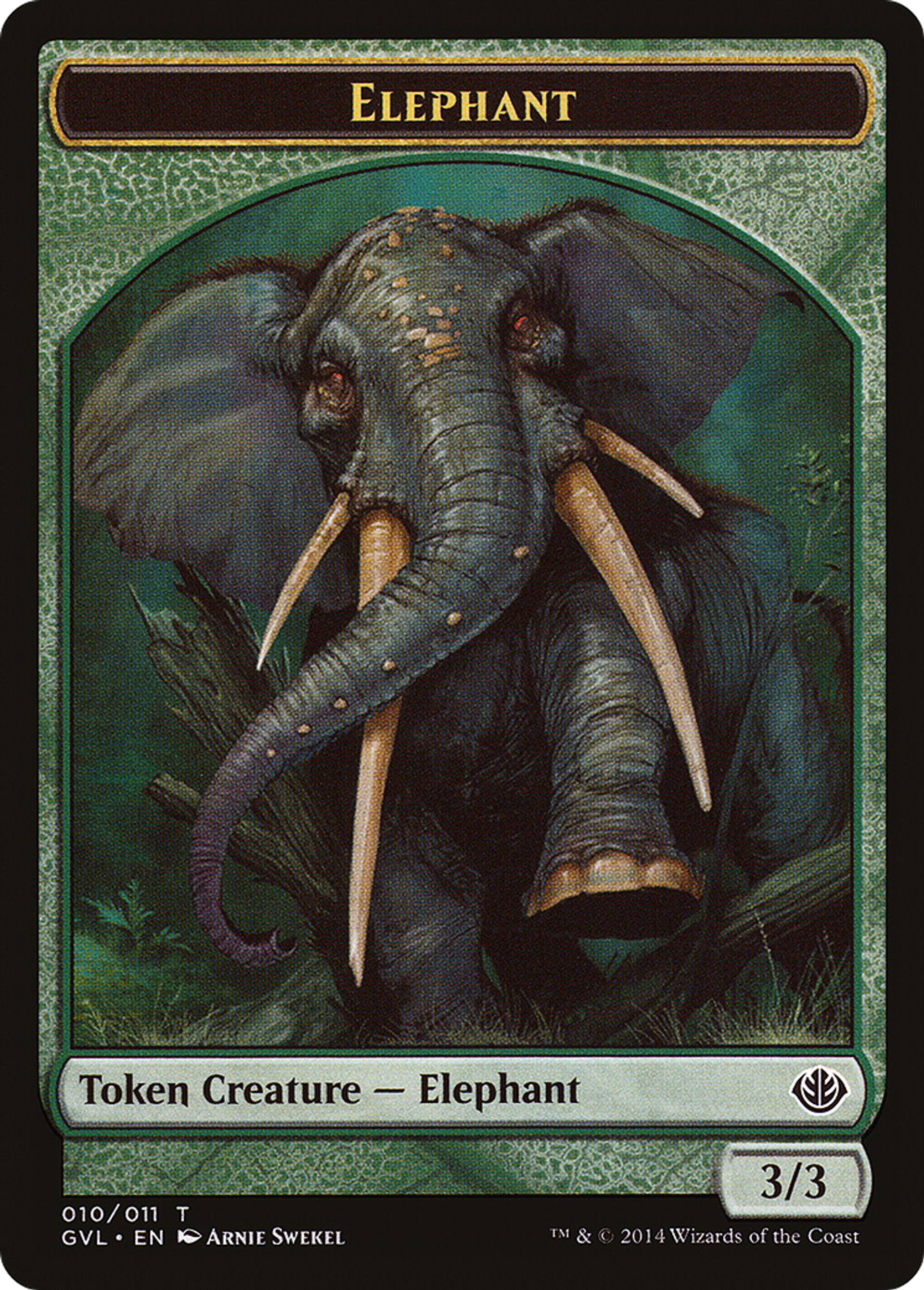 Elephant — Duel Decks Anthology: Garruk vs. Liliana — Magic: The Gathering