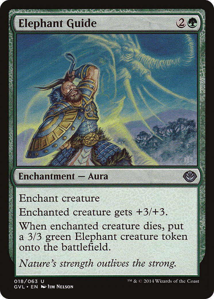 Elephant Guide — Duel Decks Anthology: Garruk vs. Liliana — Magic: The Gathering