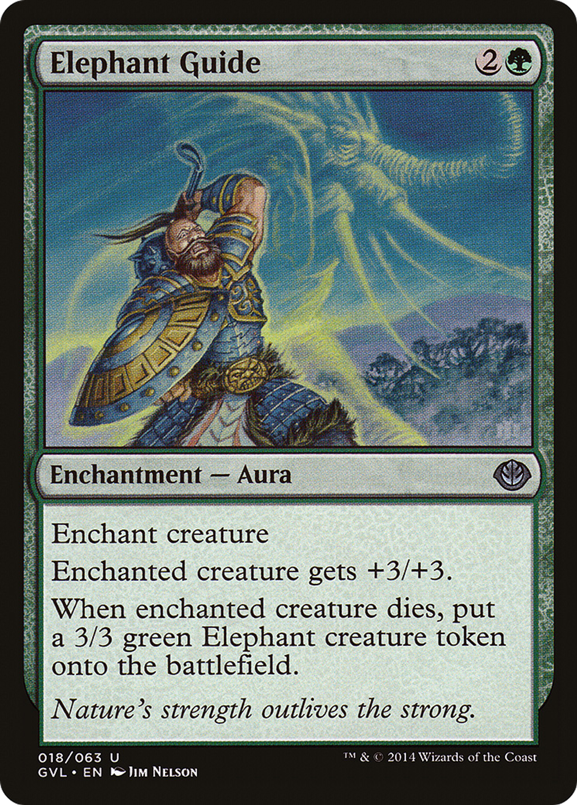 Elephant Guide — Duel Decks Anthology: Garruk vs. Liliana — Magic: The Gathering