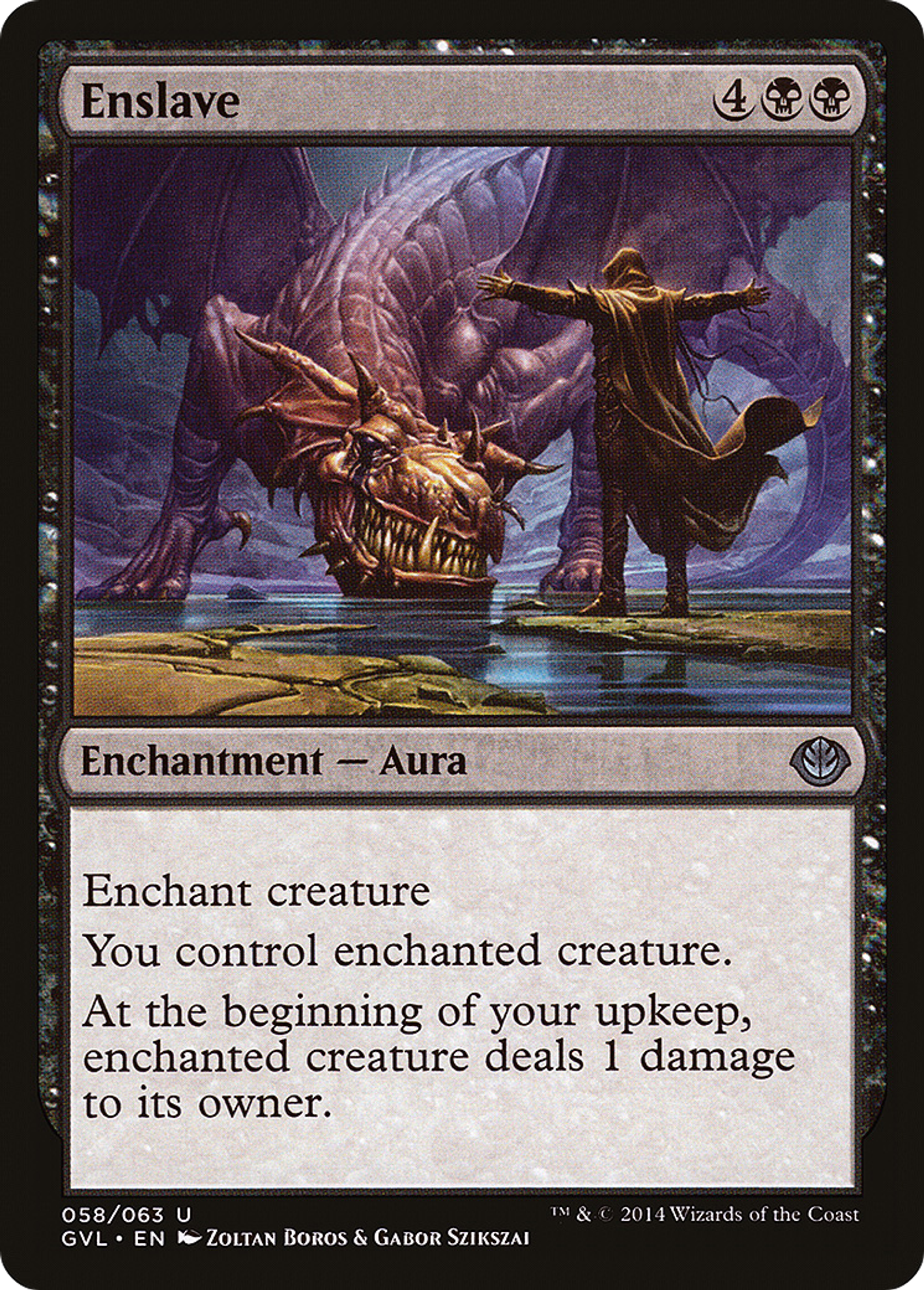 Enslave — Duel Decks Anthology: Garruk vs. Liliana — Magic: The Gathering