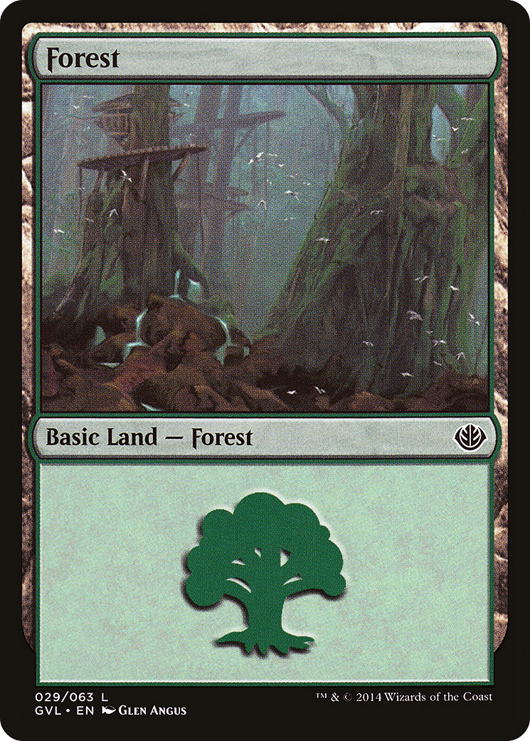 Forest — Duel Decks Anthology: Garruk vs. Liliana — Magic: The Gathering