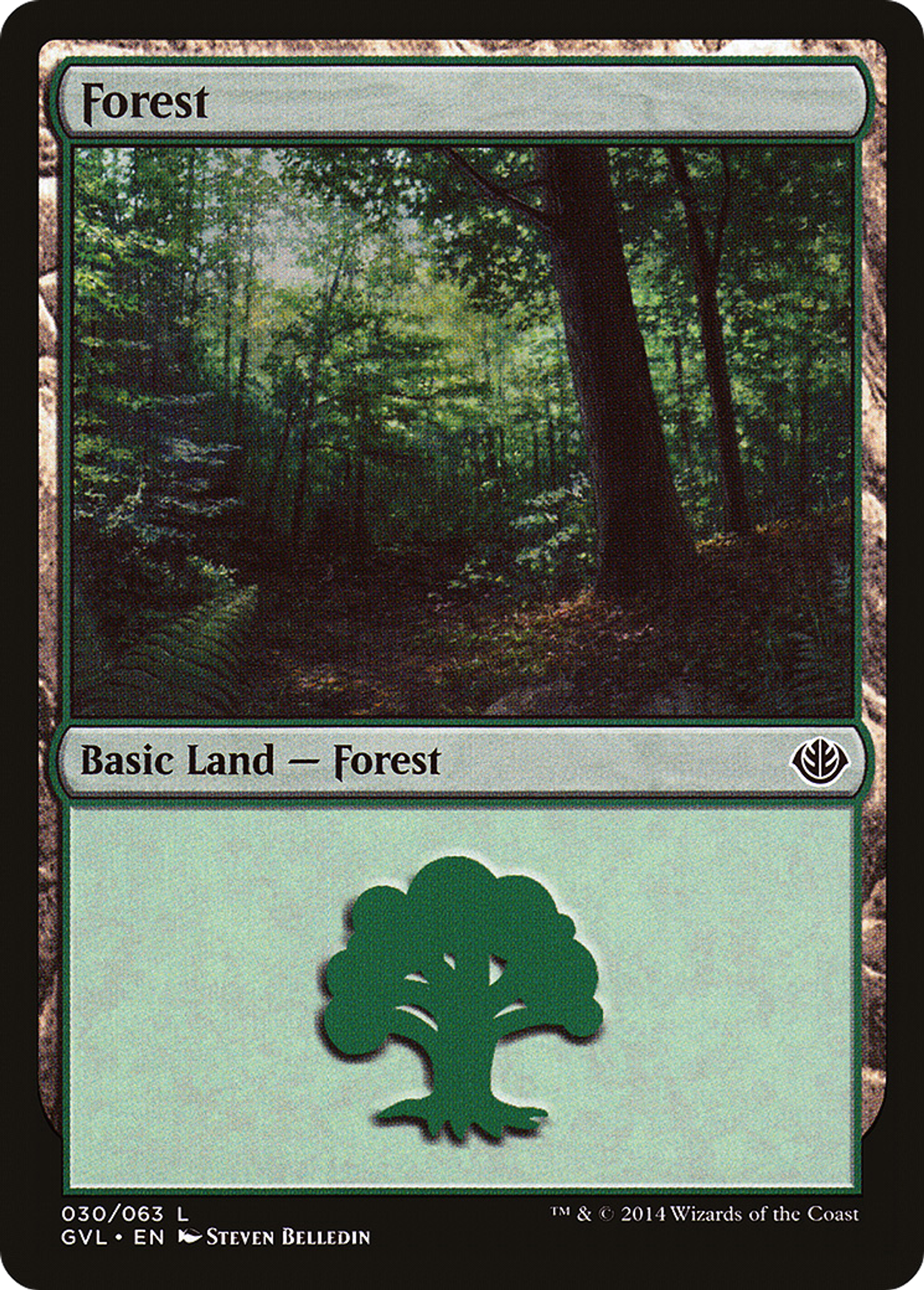 Forest — Duel Decks Anthology: Garruk vs. Liliana — Magic: The Gathering