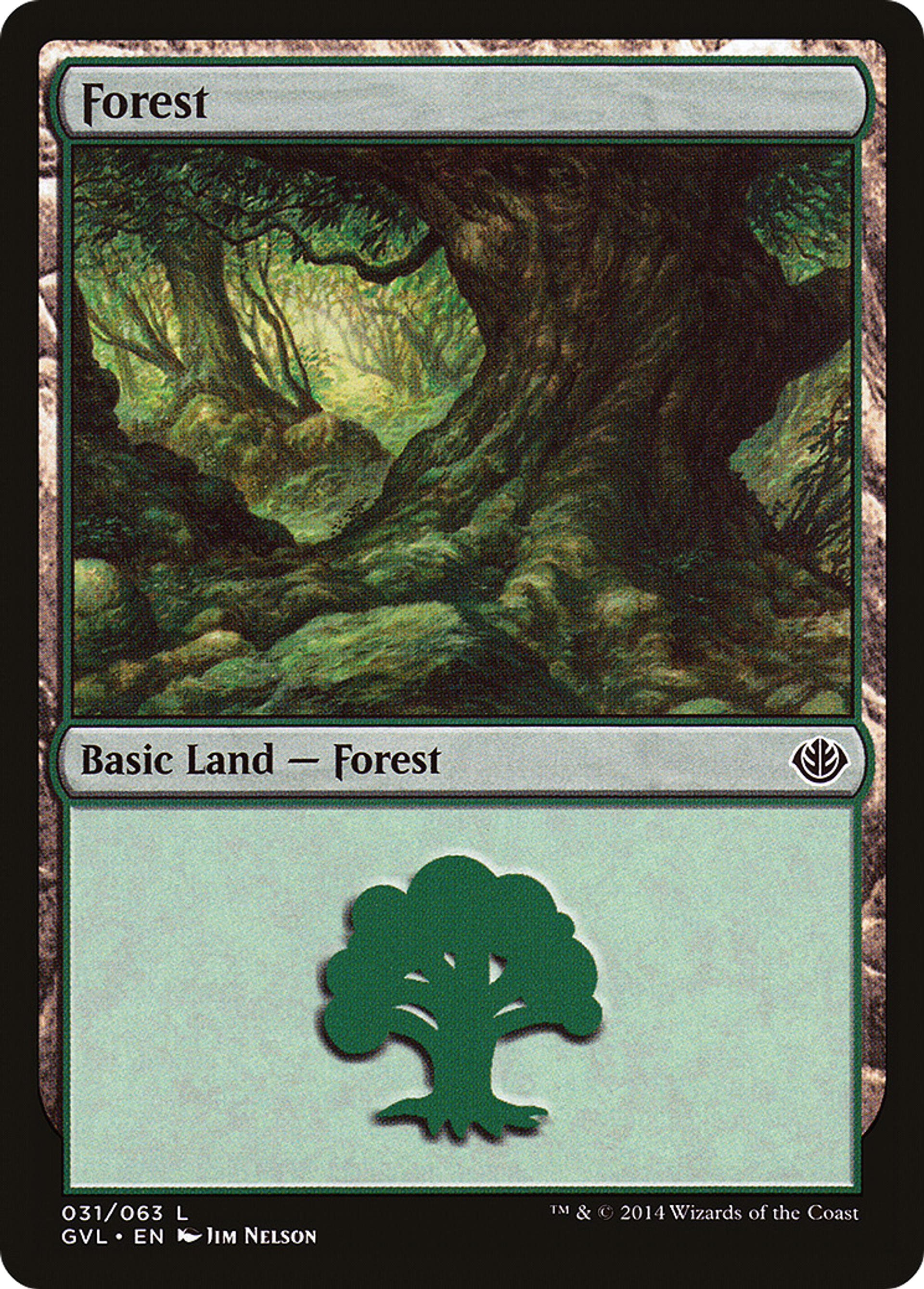 Forest — Duel Decks Anthology: Garruk vs. Liliana — Magic: The Gathering