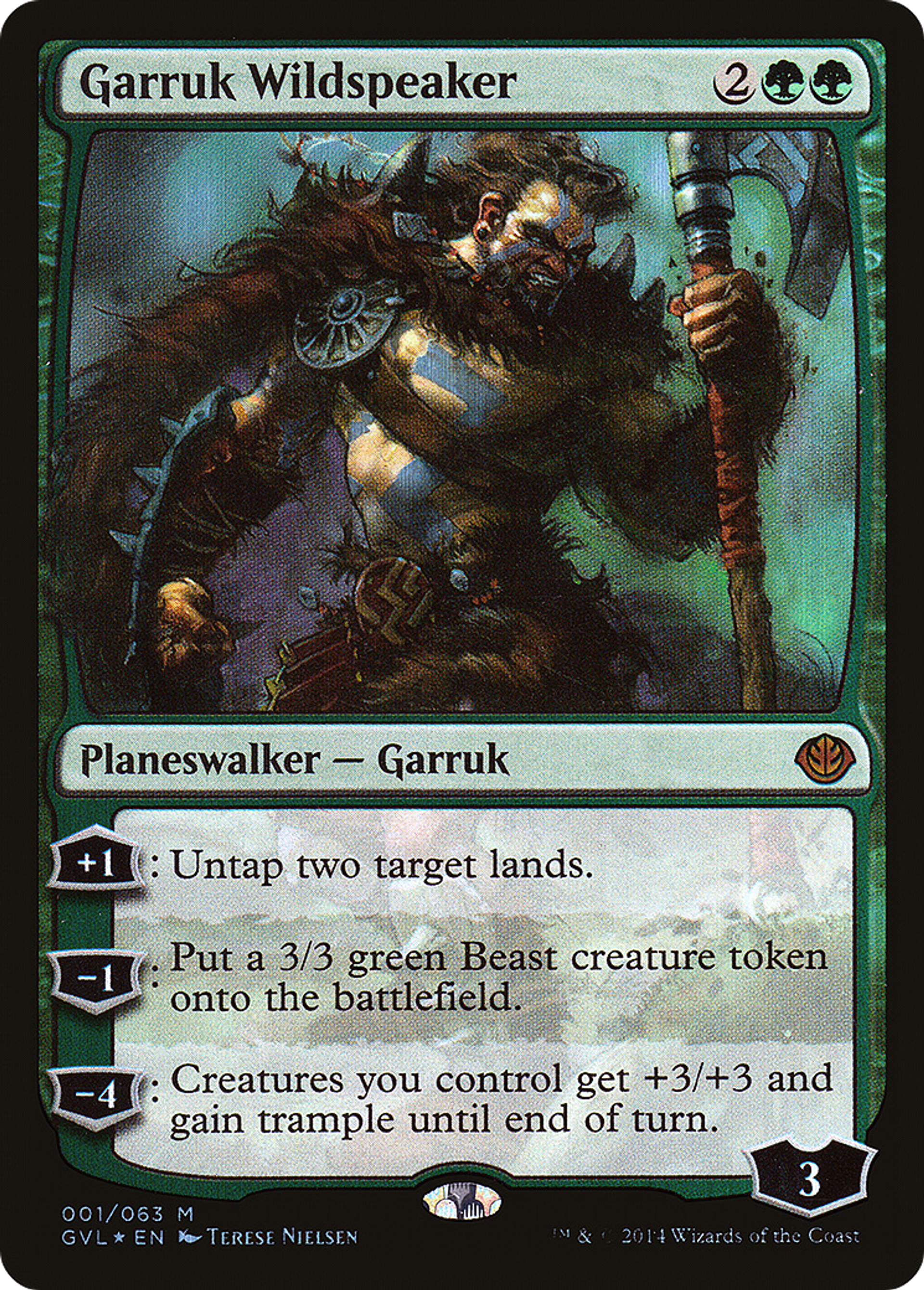 Garruk Wildspeaker — Duel Decks Anthology: Garruk vs. Liliana — Magic: The Gathering