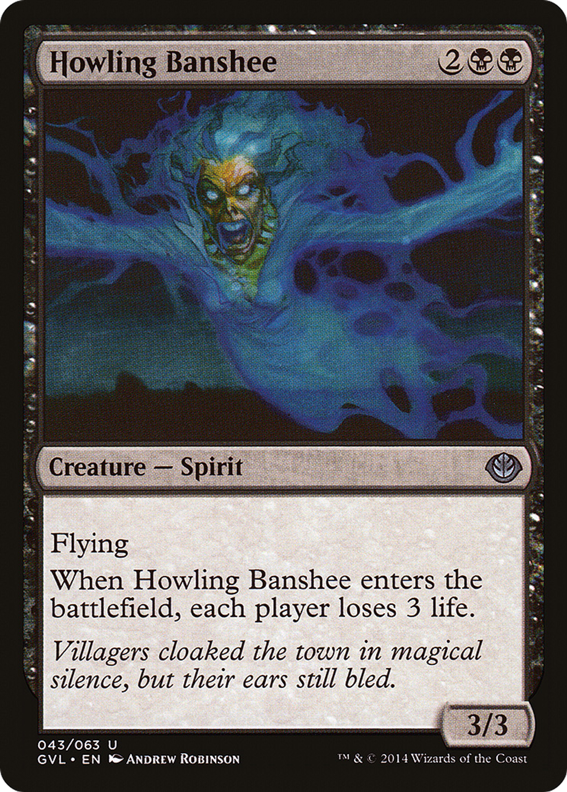 Howling Banshee — Duel Decks Anthology: Garruk vs. Liliana — Magic: The Gathering