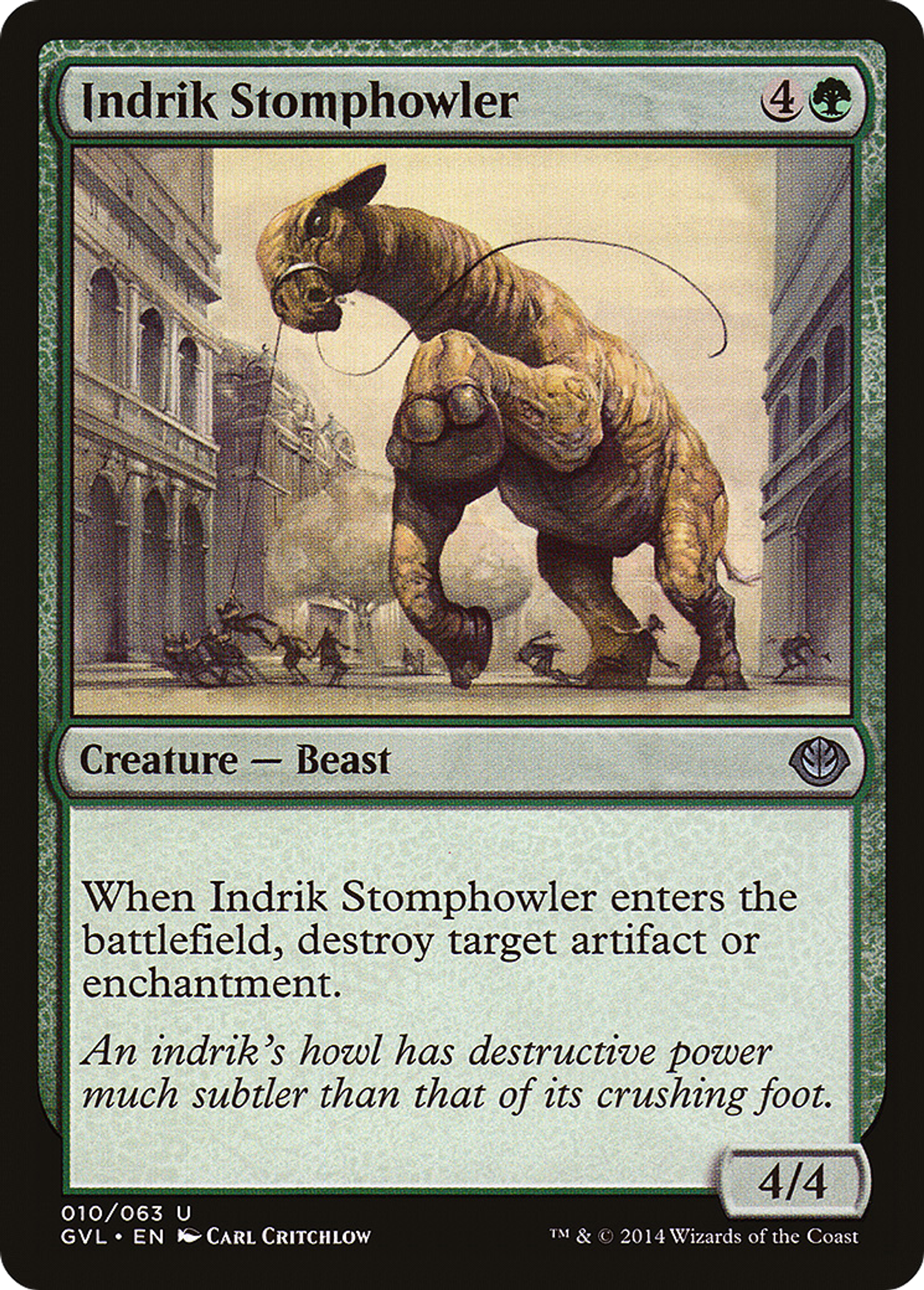 Indrik Stomphowler — Duel Decks Anthology: Garruk vs. Liliana — Magic: The Gathering