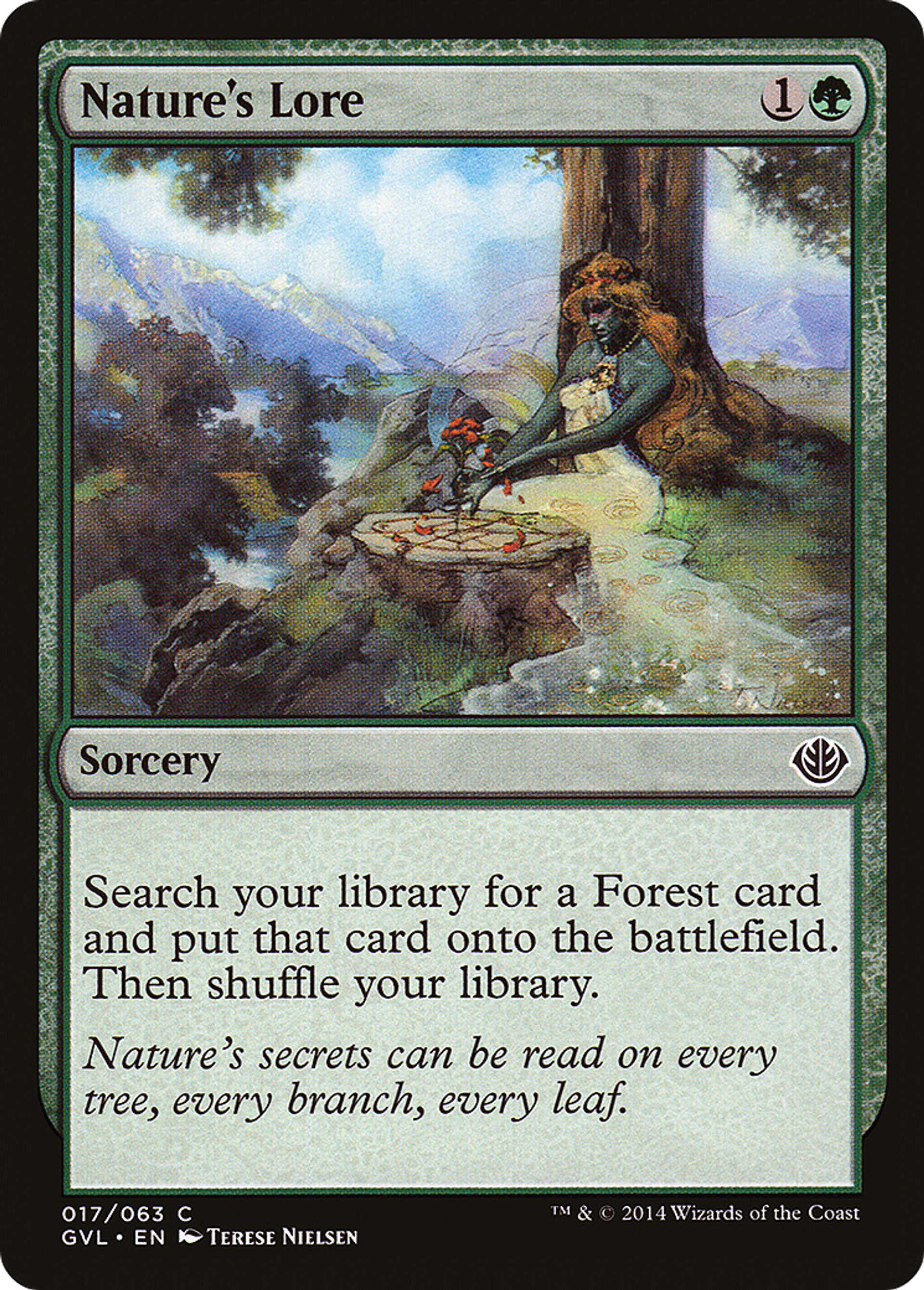 Nature's Lore — Duel Decks Anthology: Garruk vs. Liliana — Magic: The Gathering