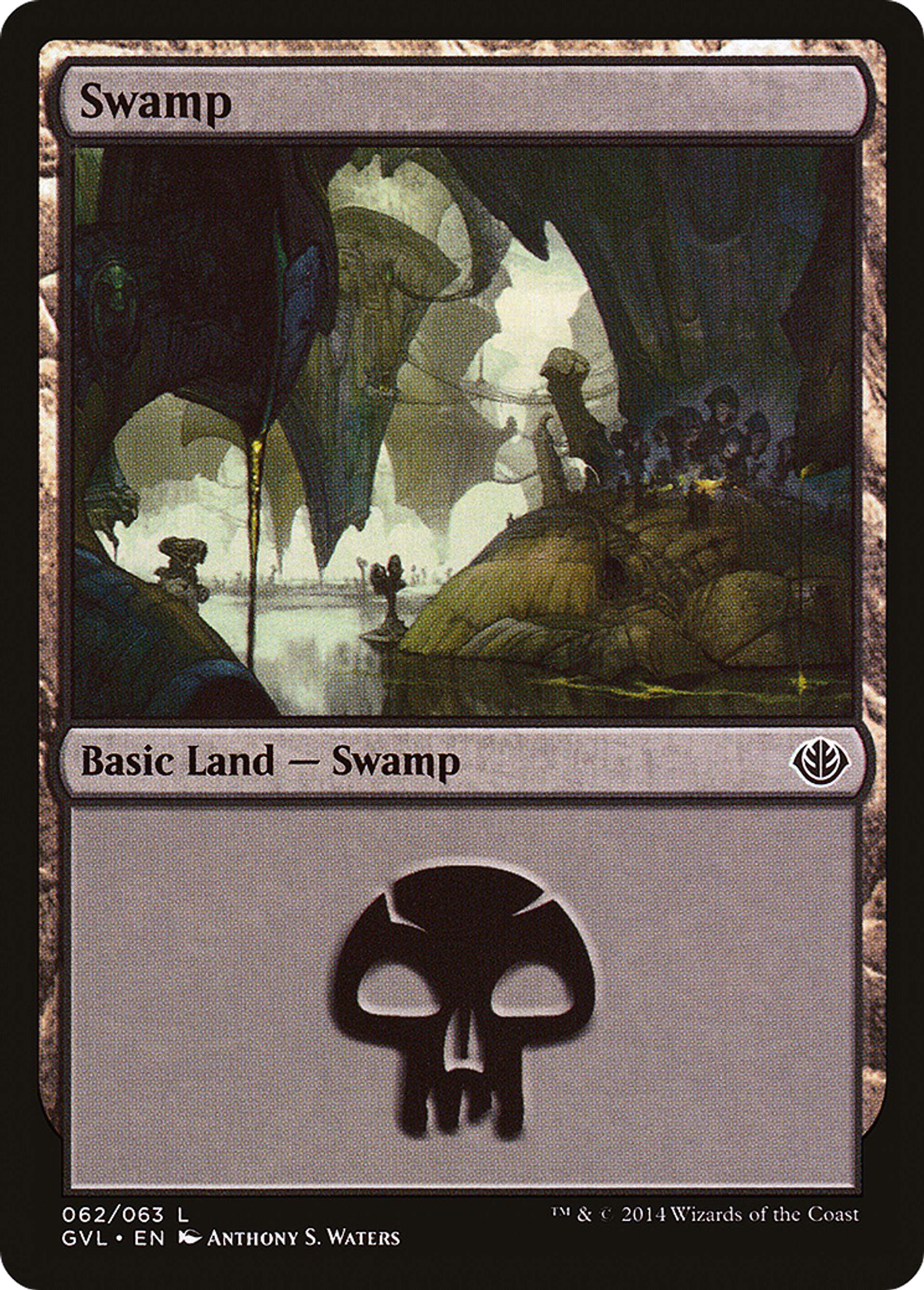 Swamp — Duel Decks Anthology: Garruk vs. Liliana — Magic: The Gathering