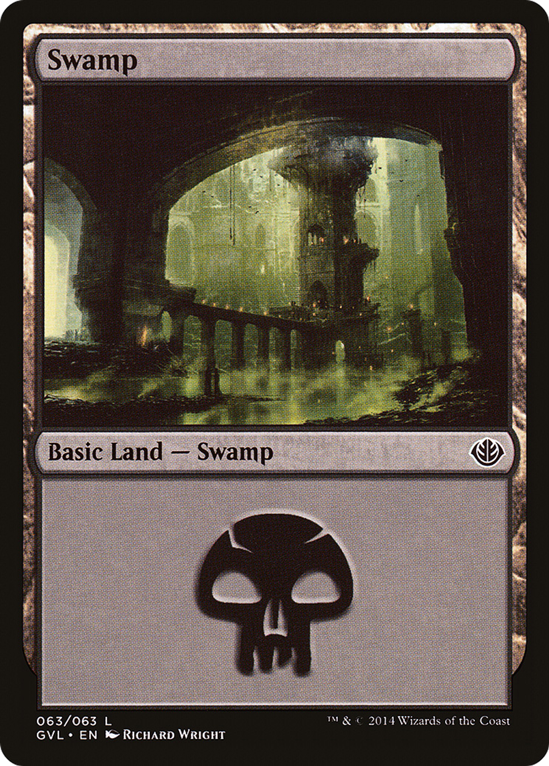 Swamp — Duel Decks Anthology: Garruk vs. Liliana — Magic: The Gathering