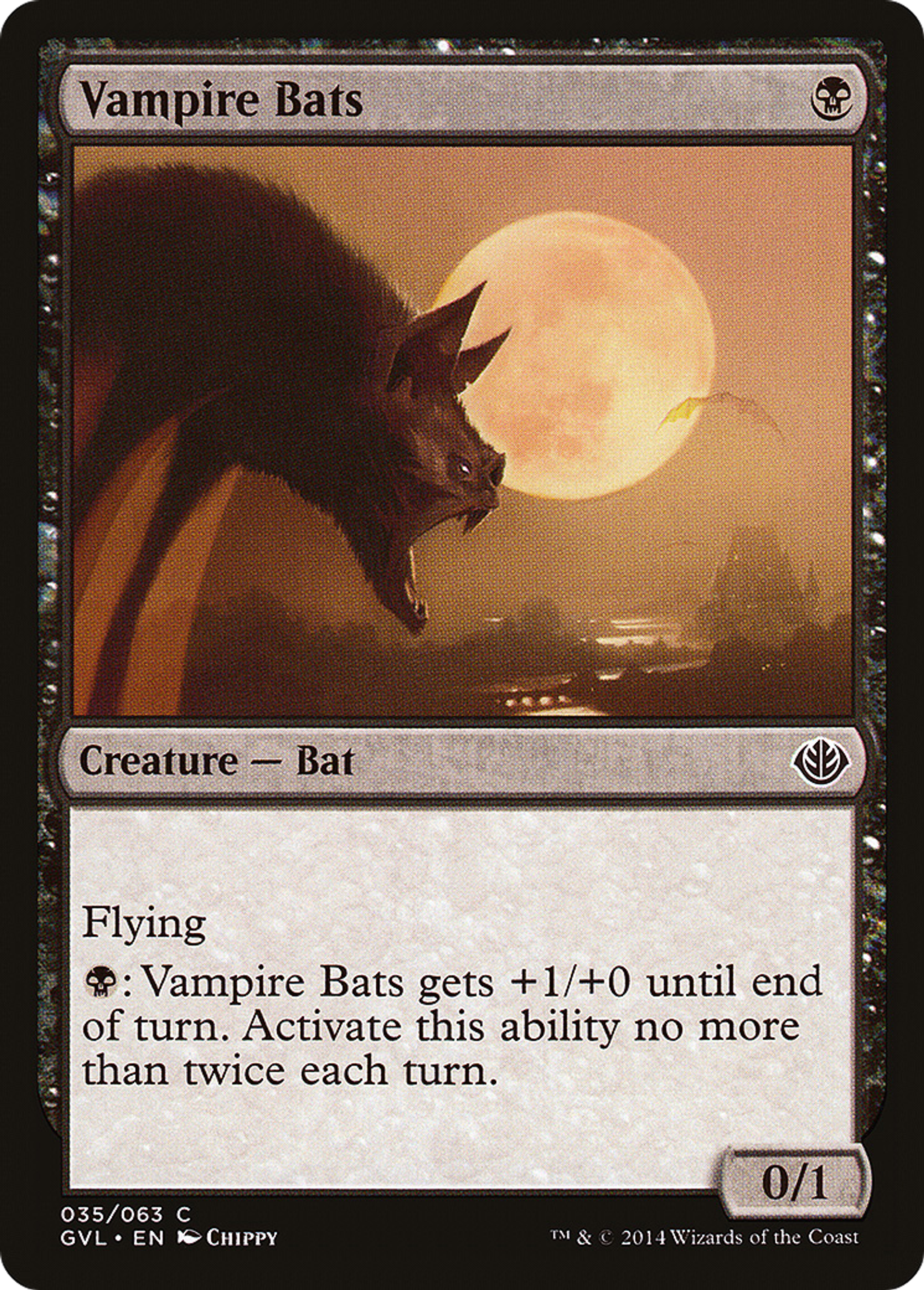 Vampire Bats — Duel Decks Anthology: Garruk vs. Liliana — Magic: The Gathering