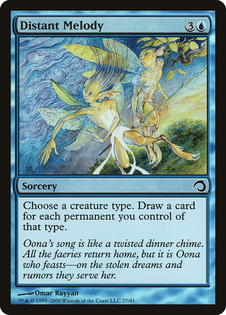 Distant Melody — Premium Deck Series: Slivers — Magic: The Gathering