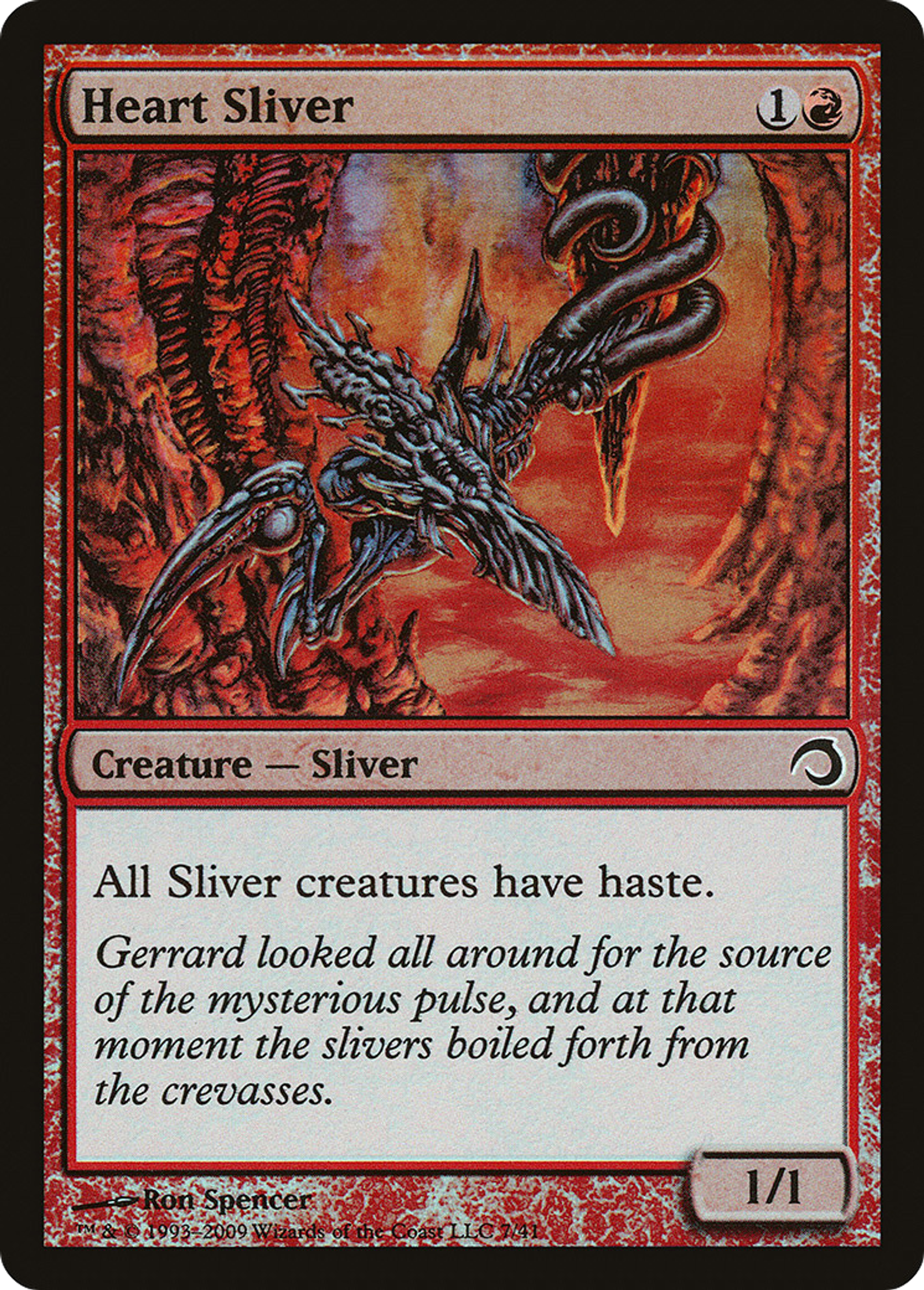 Slivoïde sanguin — Premium Deck Series: Slivers — Magic: The Gathering