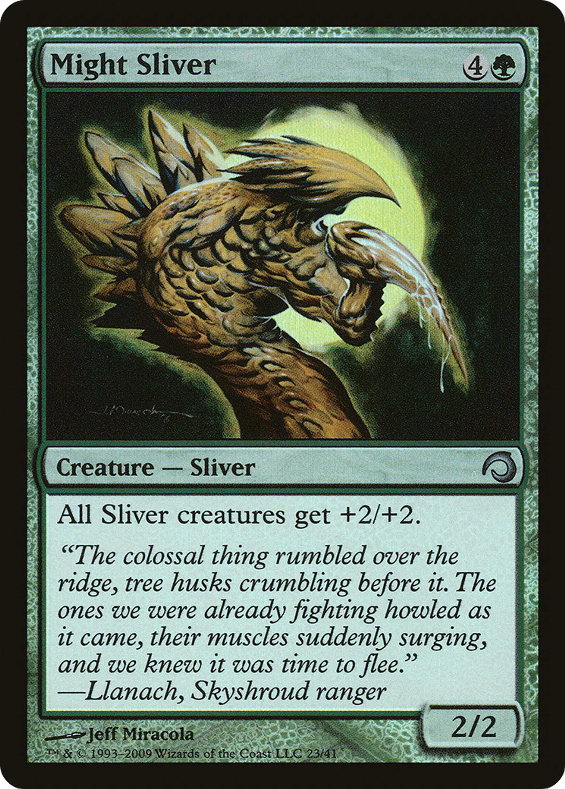 Slivoïde de puissance — Premium Deck Series: Slivers — Magic: The Gathering