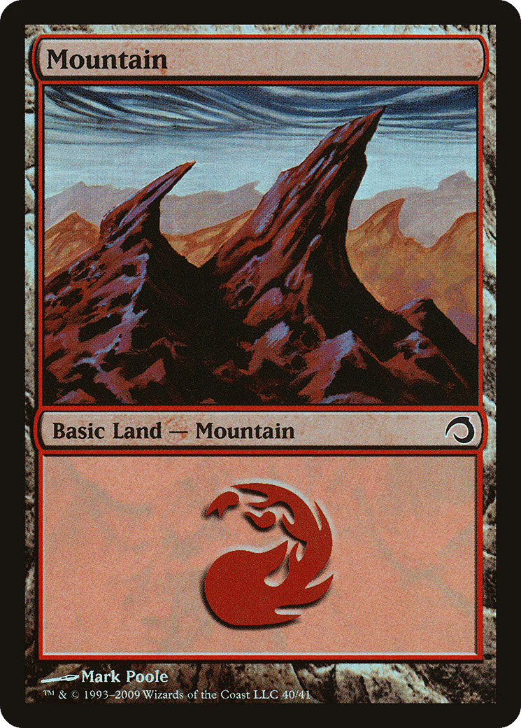 Mountain — Premium Deck Series: Slivers — Magic: The Gathering