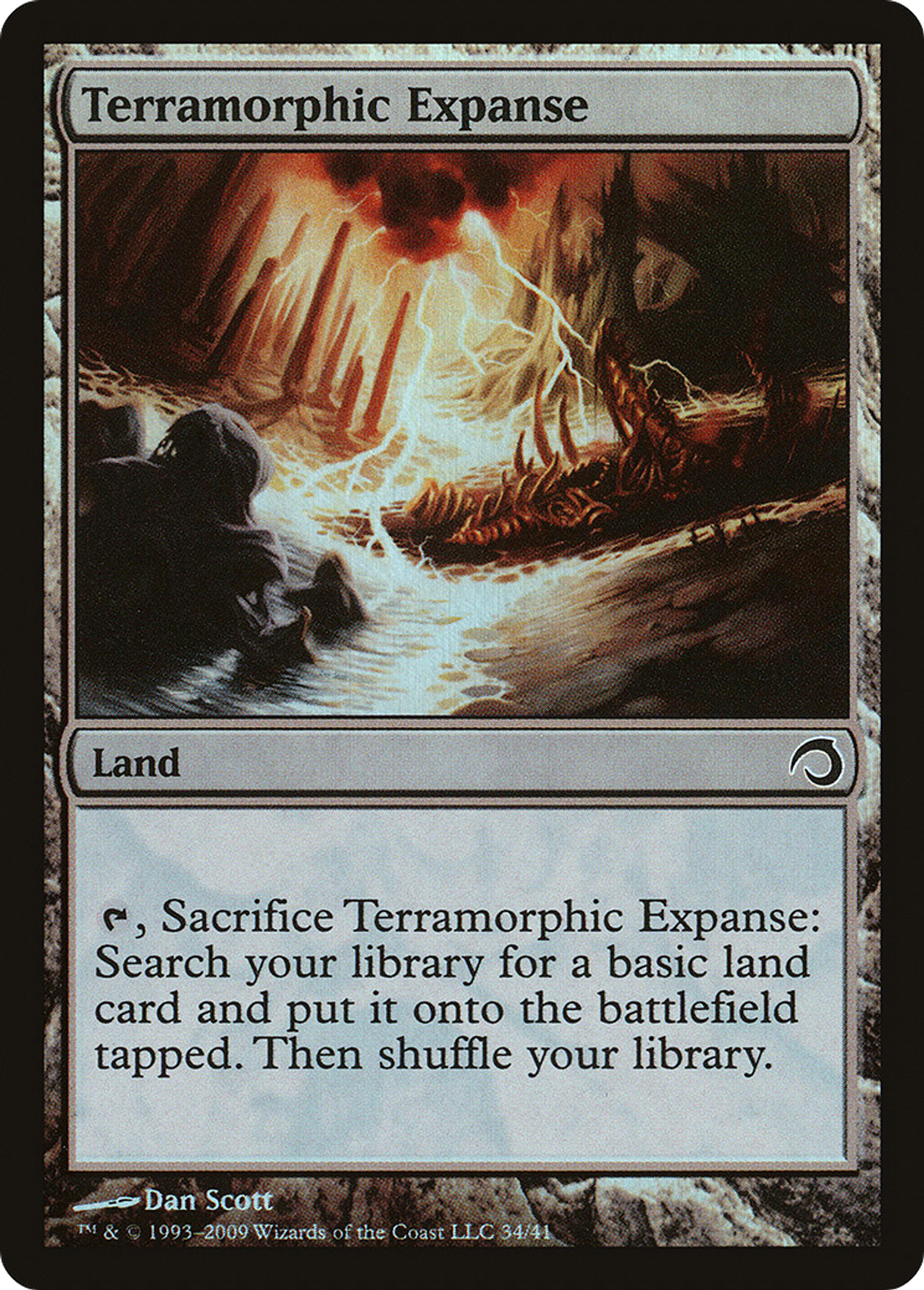 Immensité terramorphe — Premium Deck Series: Slivers — Magic: The Gathering