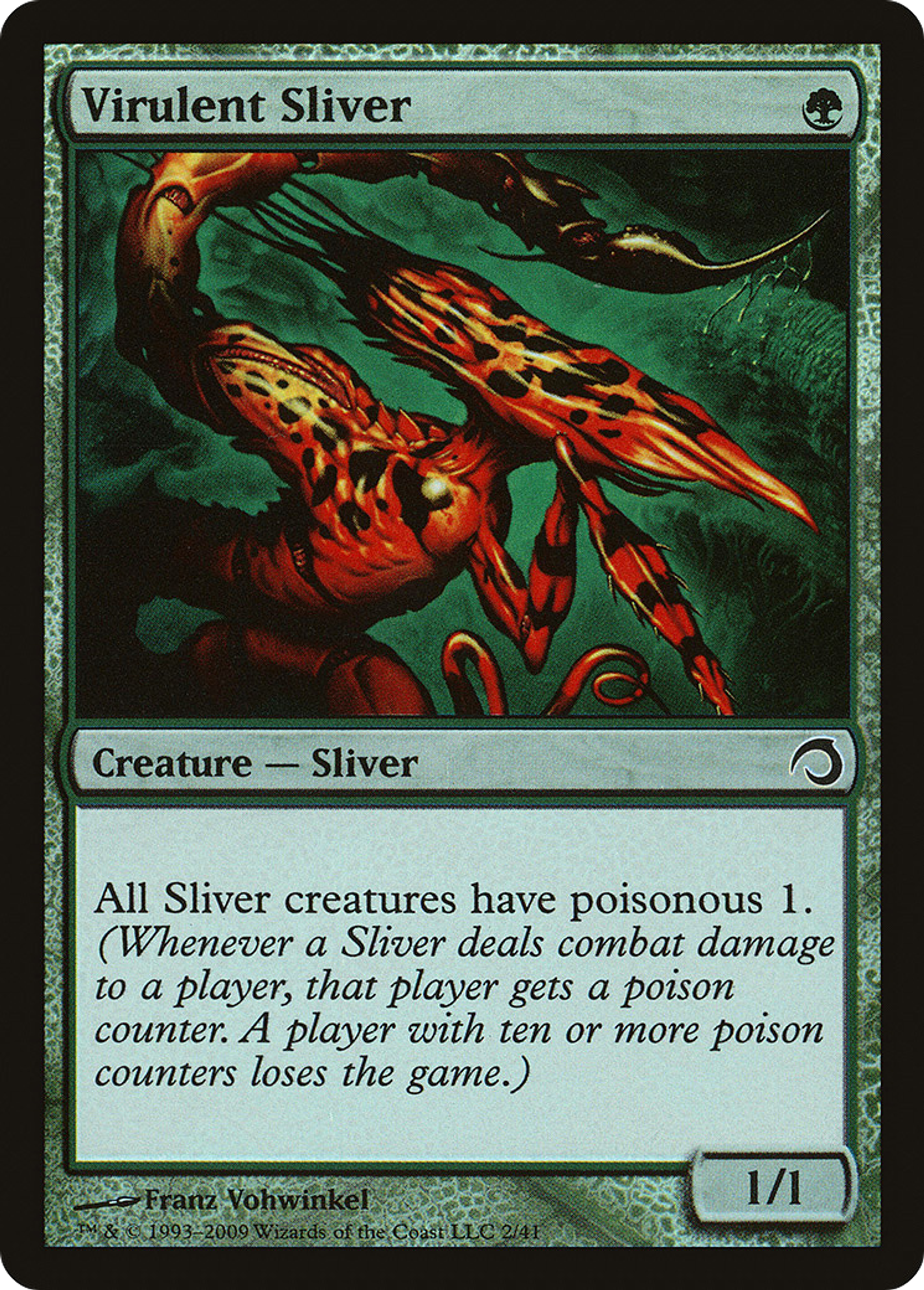 Slivoïde virulent — Premium Deck Series: Slivers — Magic: The Gathering