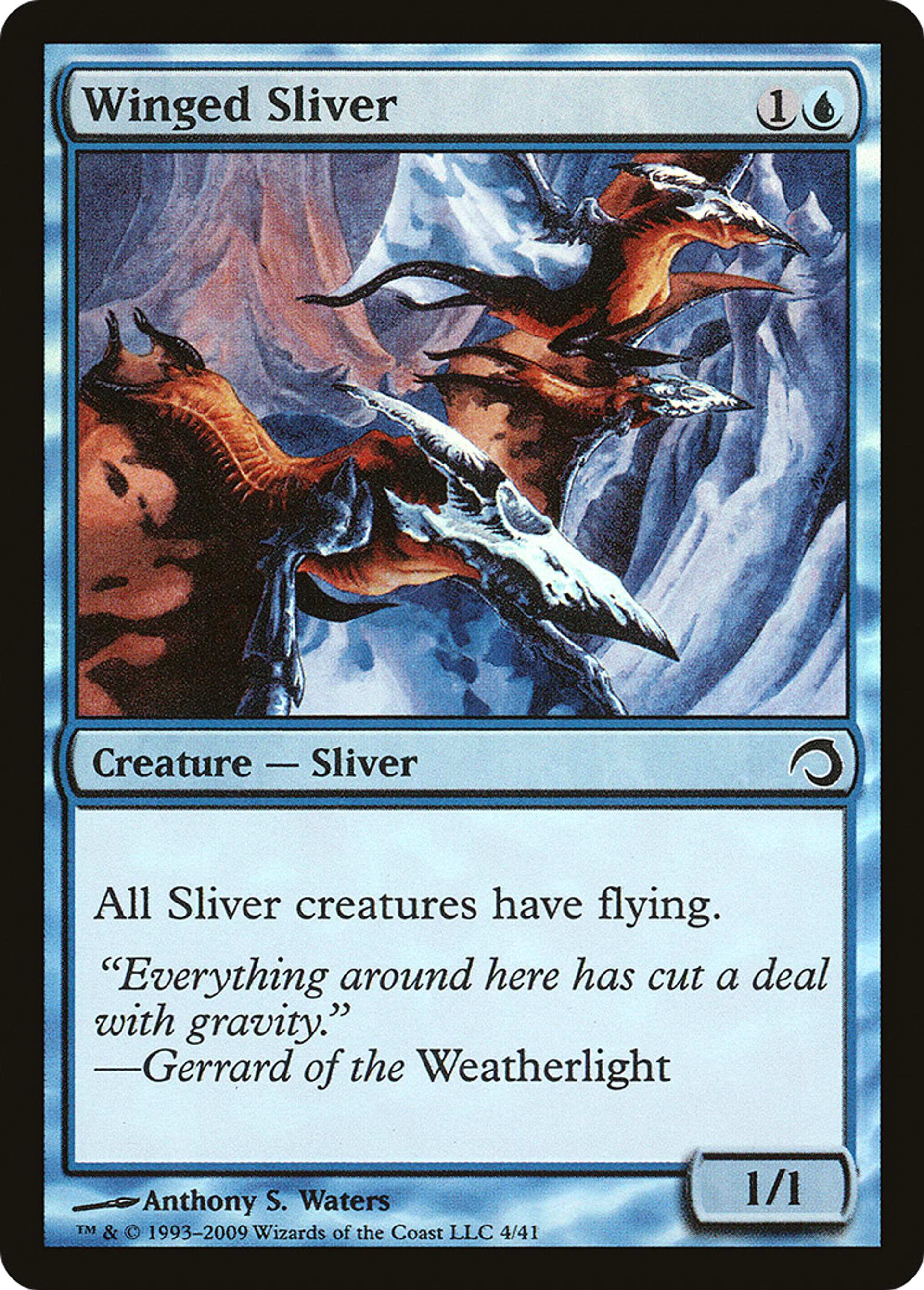 Slivoïde ailé — Premium Deck Series: Slivers — Magic: The Gathering