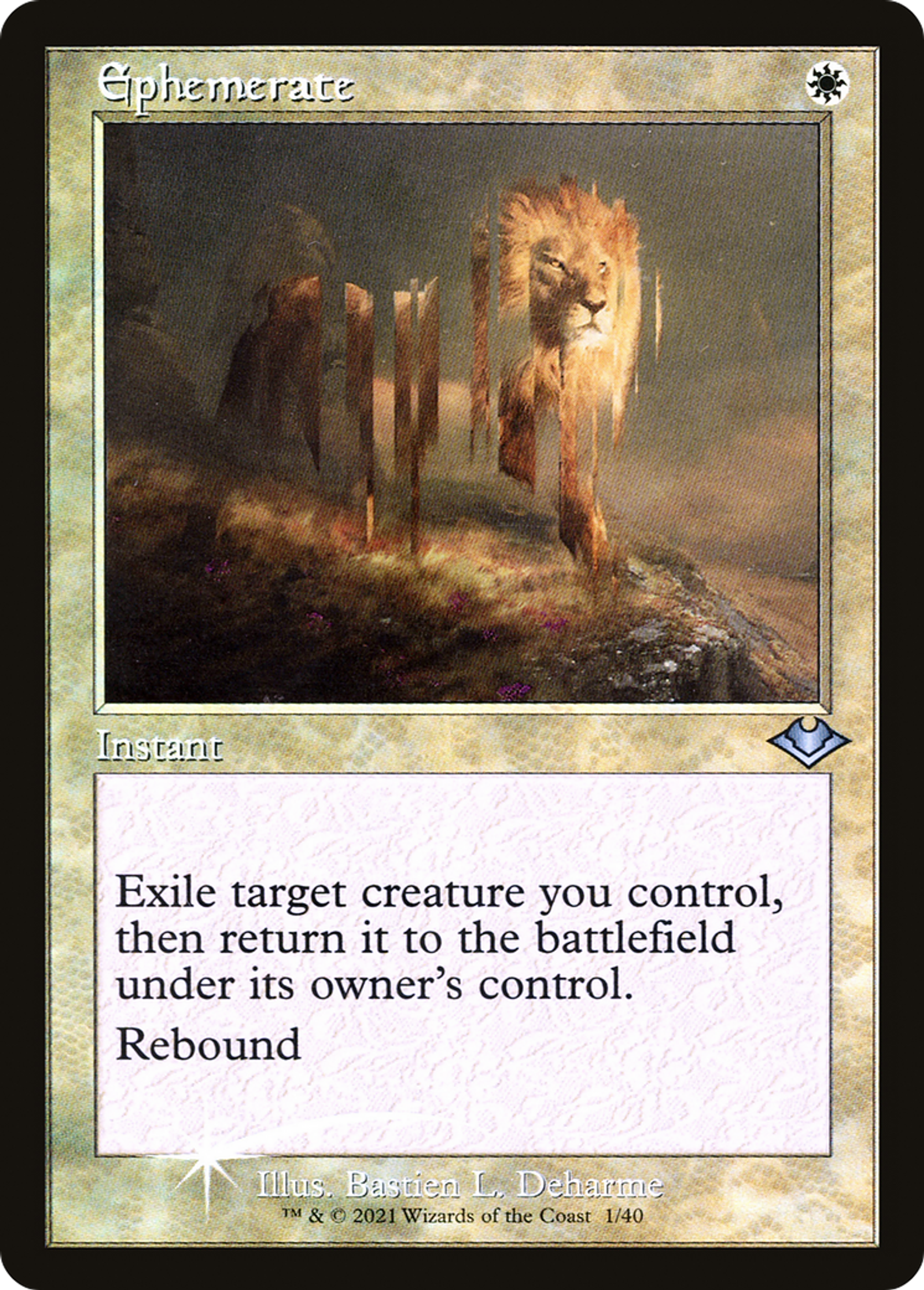 Ephemerate — Modern Horizons 1 Timeshifts — Magic: The Gathering