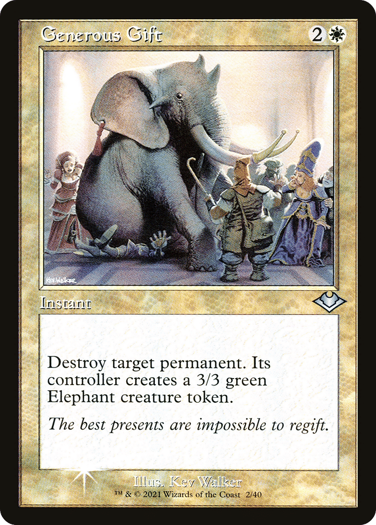 Generous Gift — Modern Horizons 1 Timeshifts — Magic: The Gathering