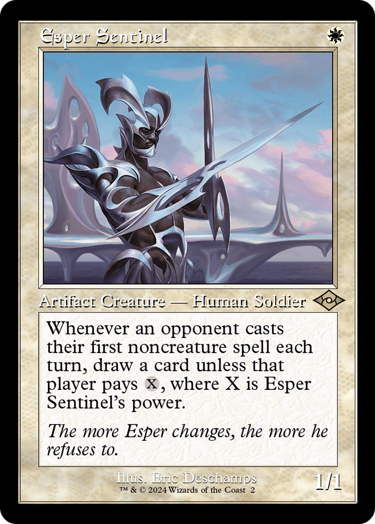 Esper Sentinel — Modern Horizons 2 Timeshifts — Magic: The Gathering