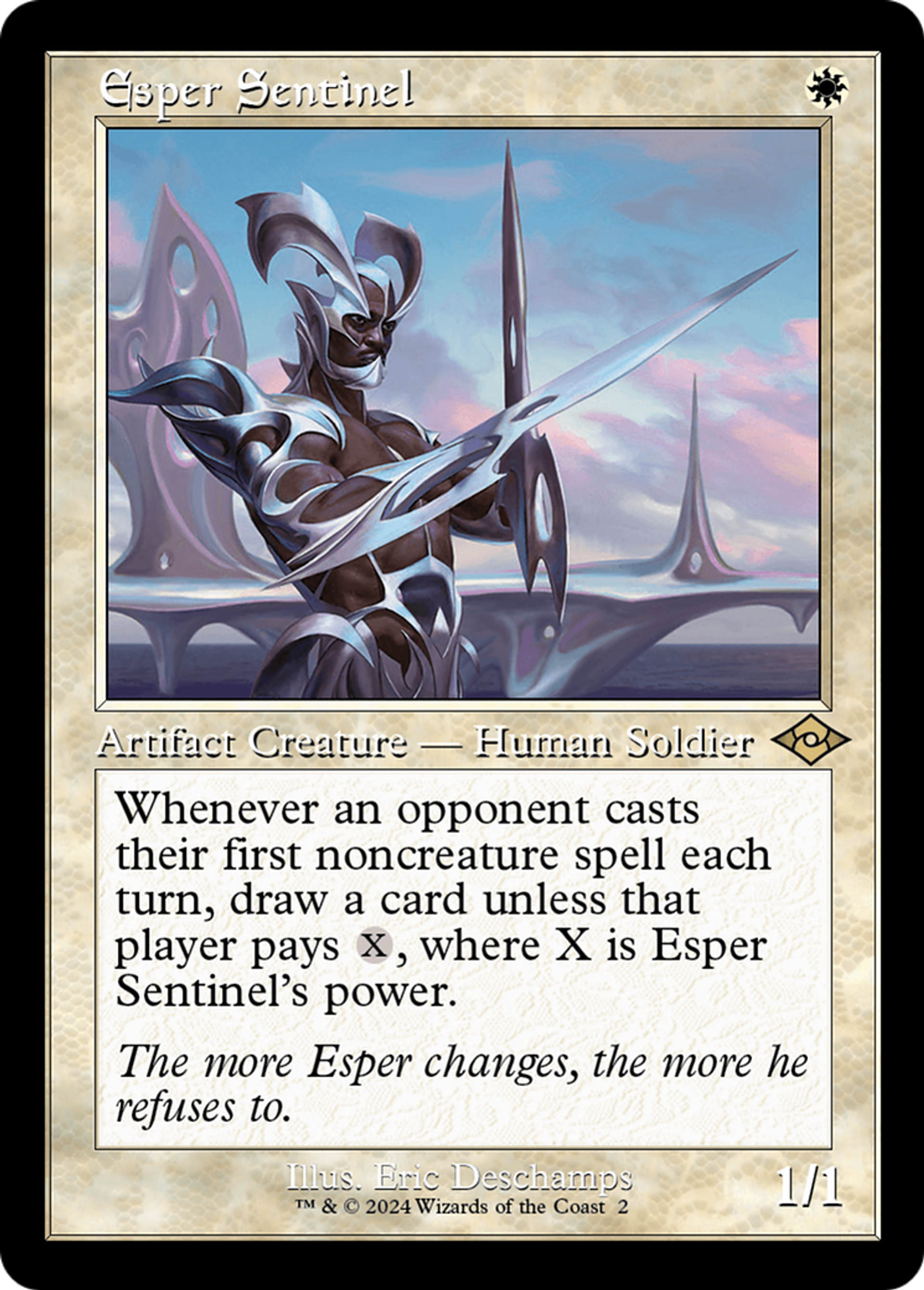 Esper Sentinel — Modern Horizons 2 Timeshifts — Magic: The Gathering