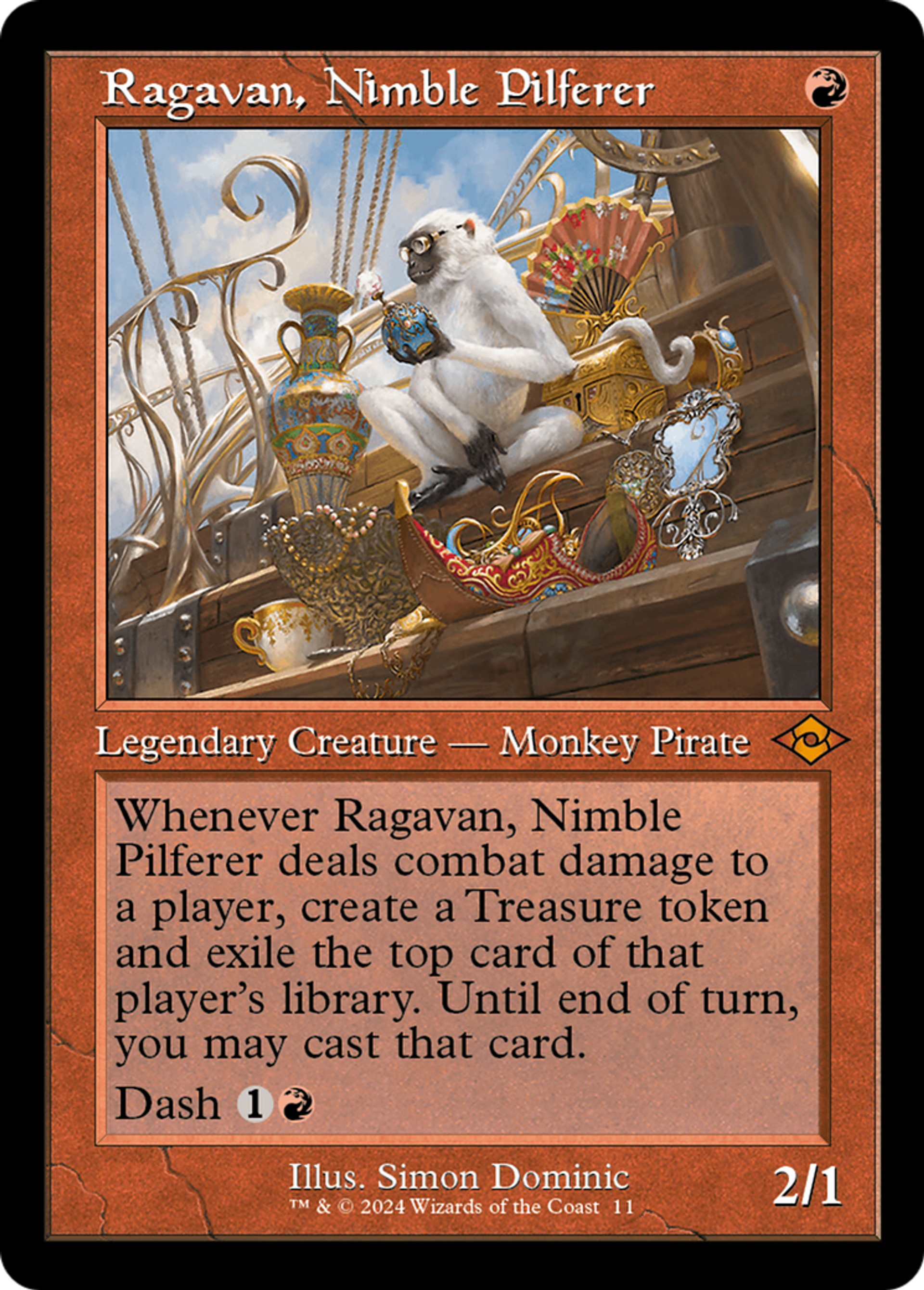 Ragavan, Nimble Pilferer — Modern Horizons 2 Timeshifts — Magic: The Gathering