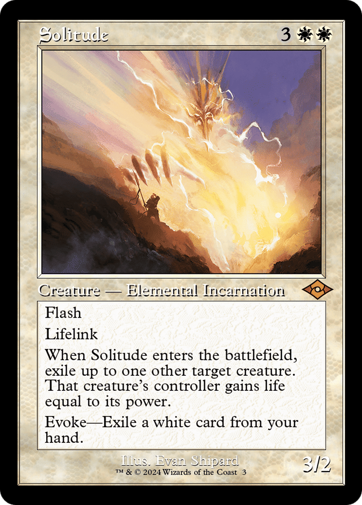 Solitude — Modern Horizons 2 Timeshifts — Magic: The Gathering
