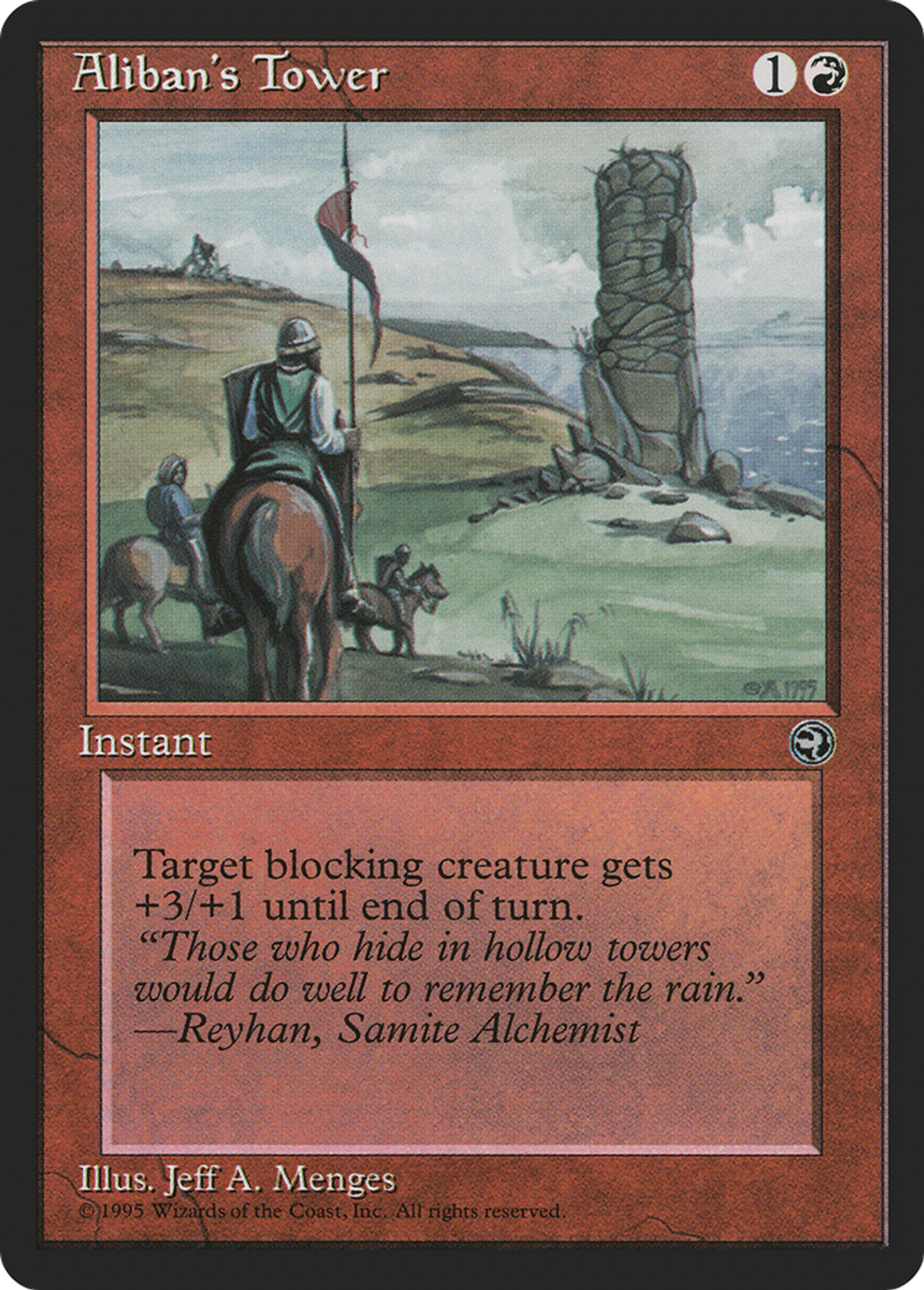 Tour selon Aliban — Homelands — Magic: The Gathering