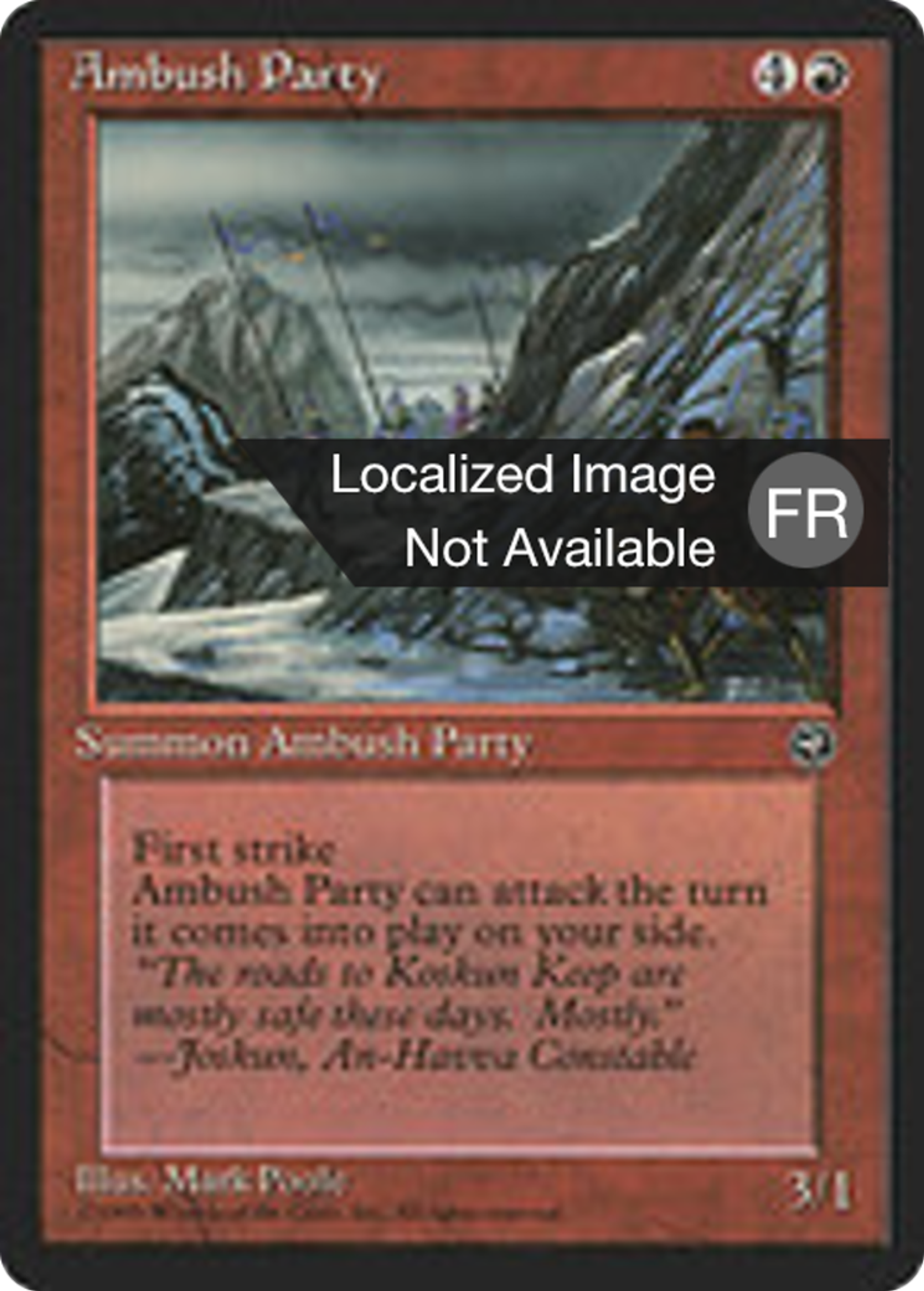 Escarmoucheurs — Homelands — Magic: The Gathering