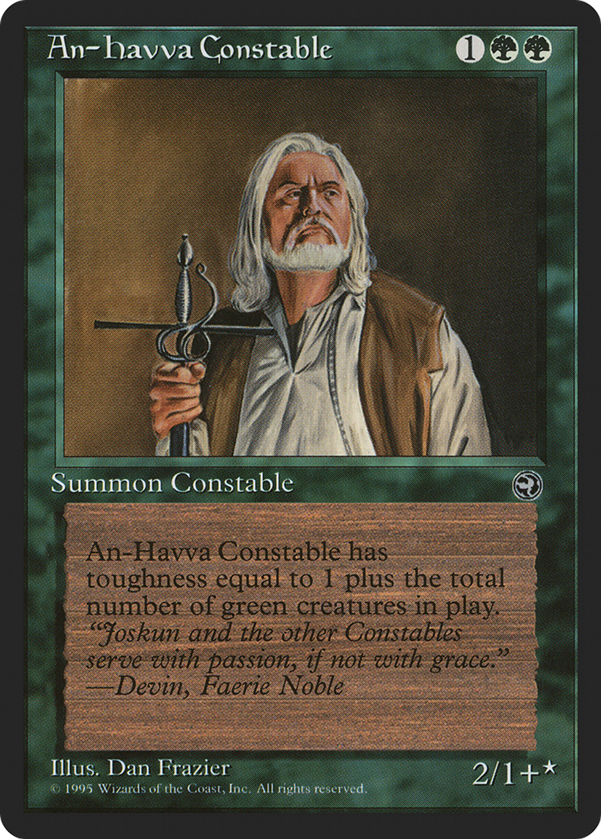 Sergent d'An-havva — Homelands — Magic: The Gathering