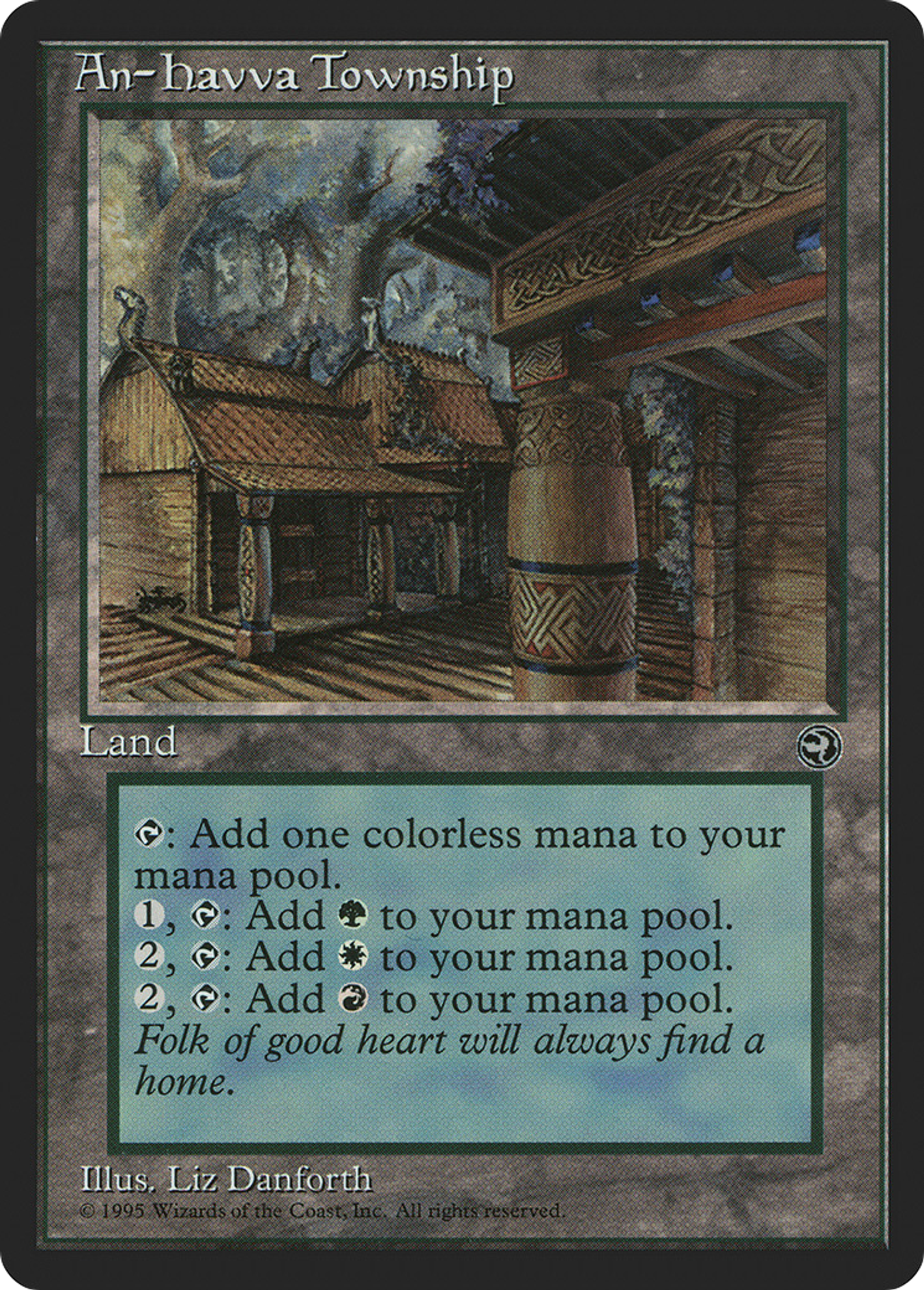 Bourg d'An-havva — Homelands — Magic: The Gathering