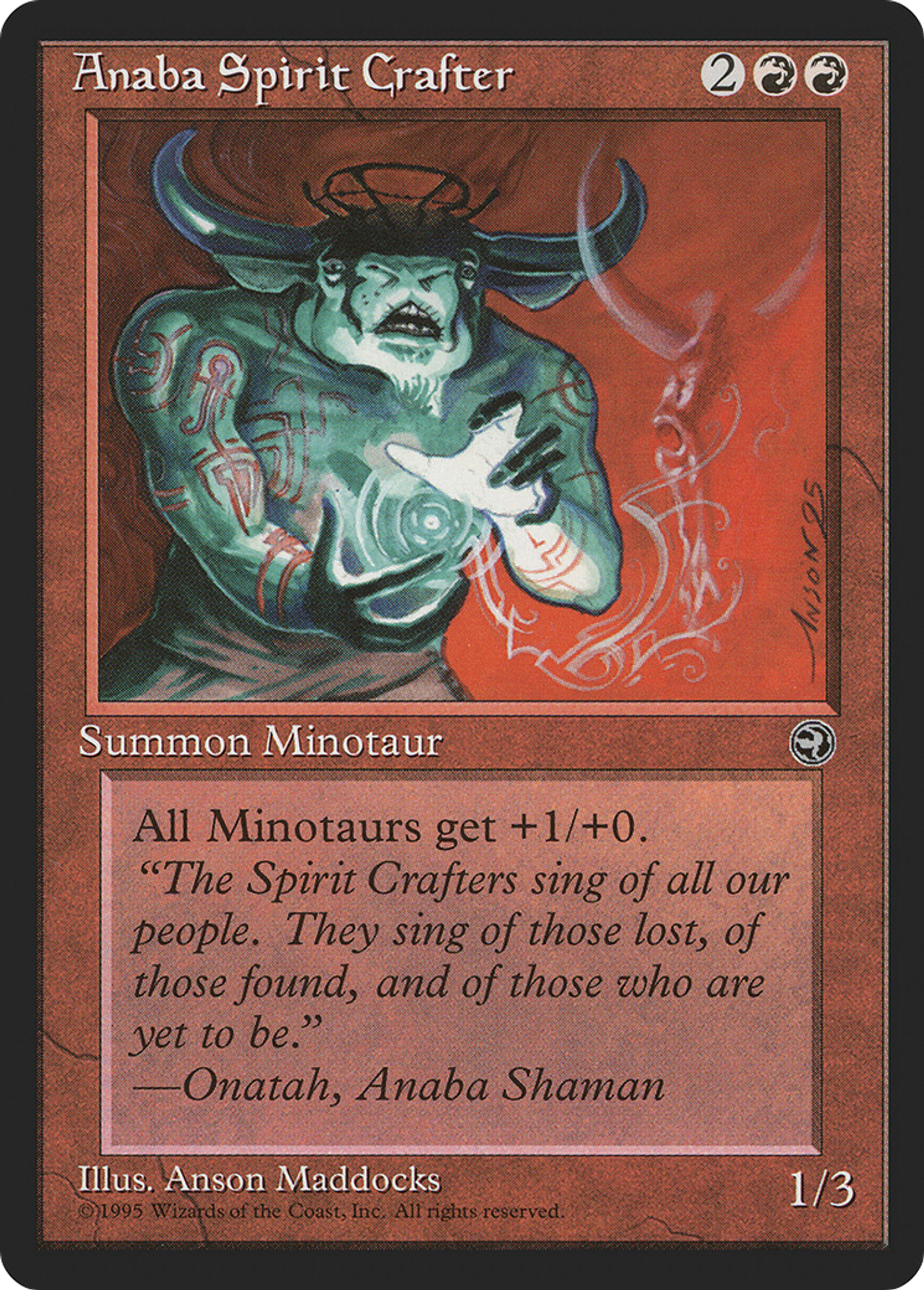Façonneur d'esprits anabaan — Homelands — Magic: The Gathering
