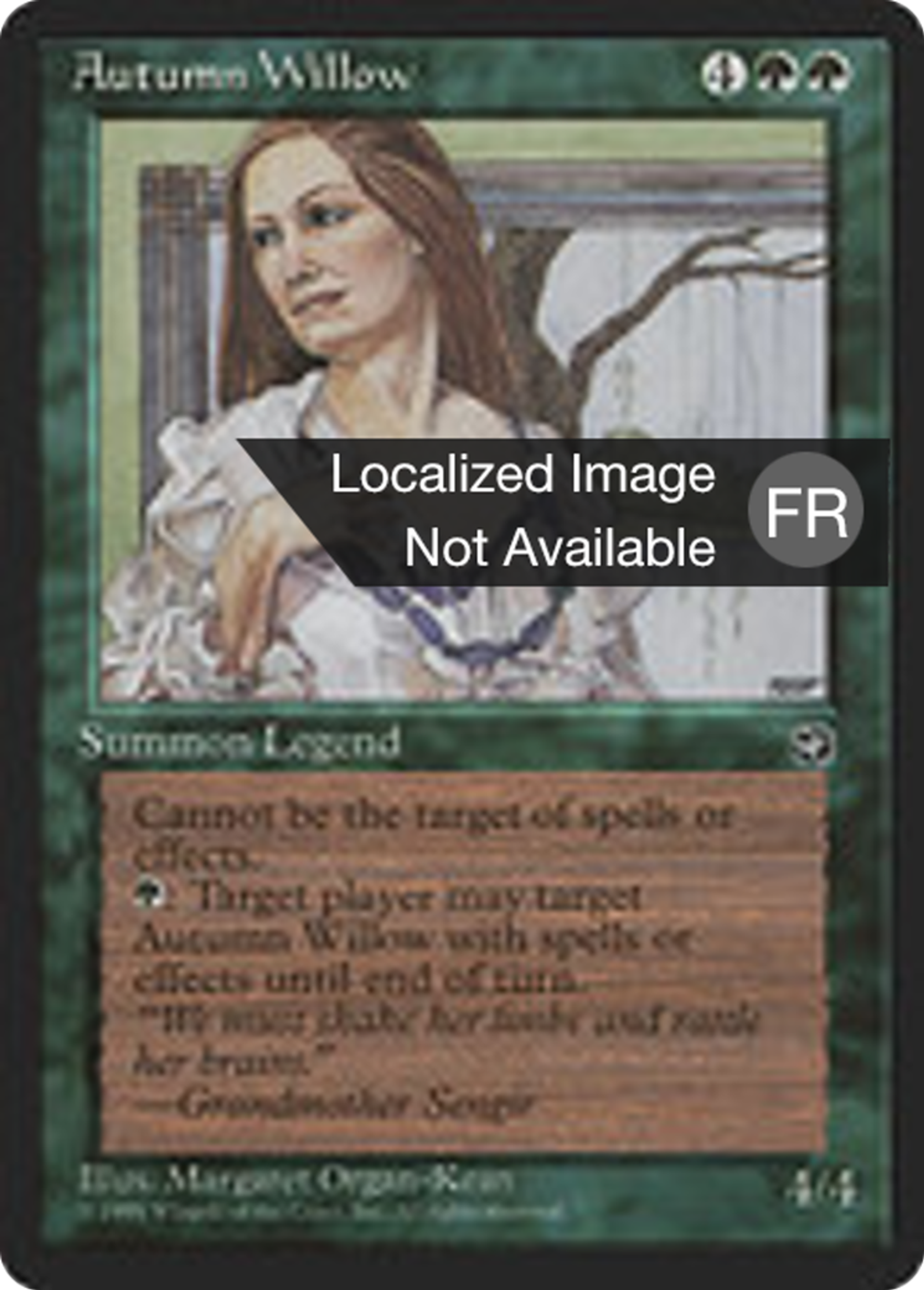 Saule l'Automne — Homelands — Magic: The Gathering