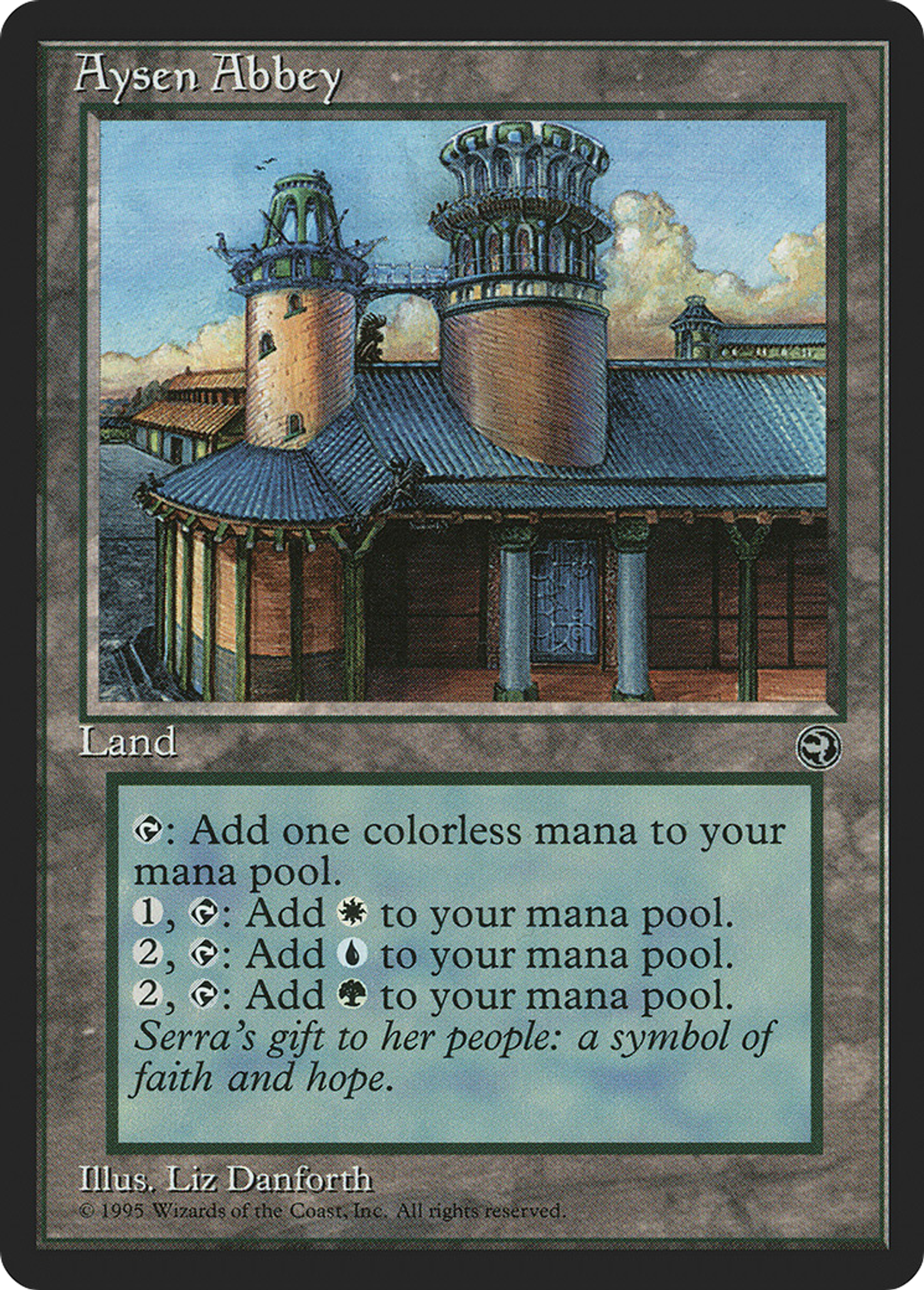 Abbaye d'Aysen — Homelands — Magic: The Gathering