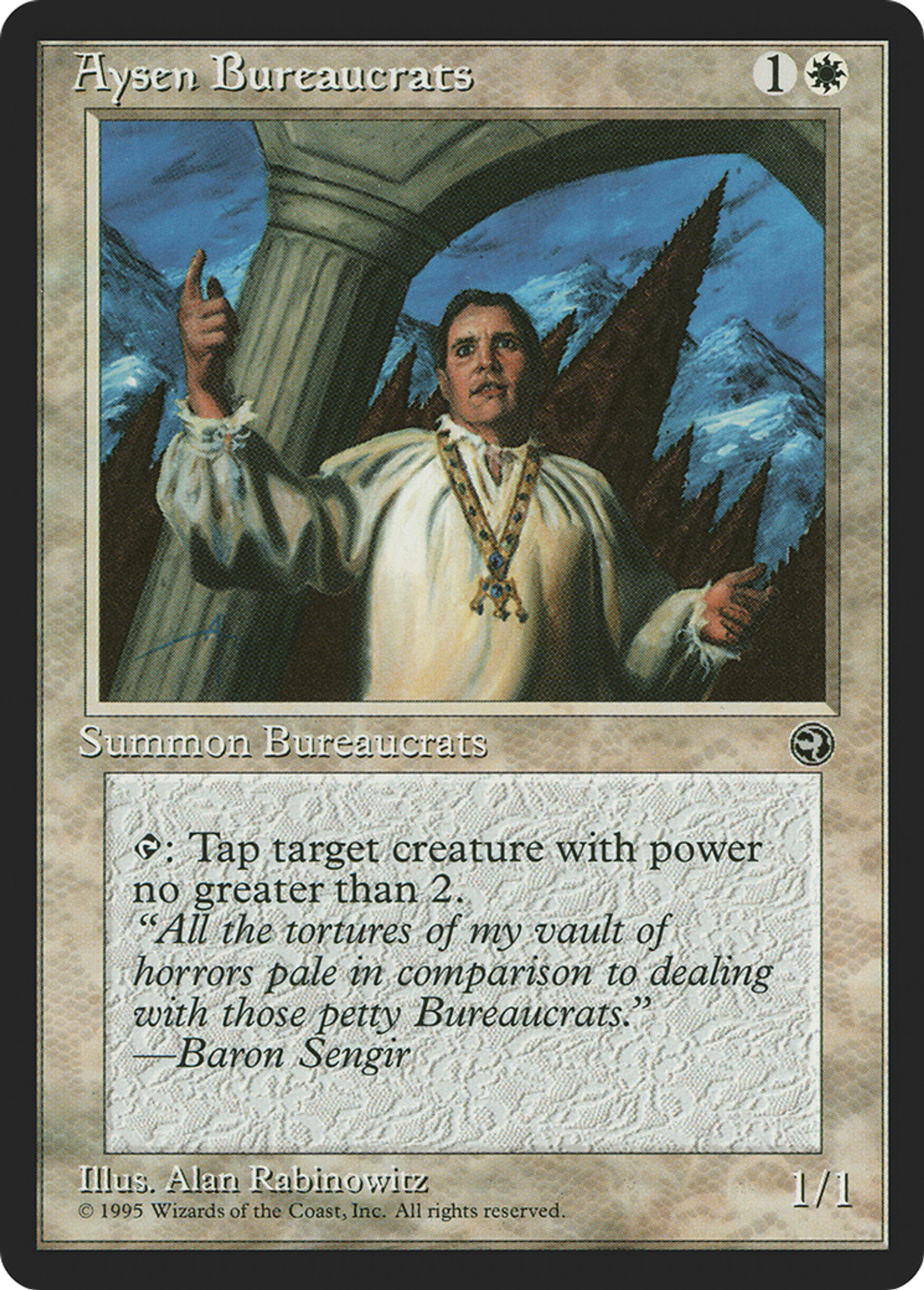 Aysen Bureaucrats — Homelands — Magic: The Gathering